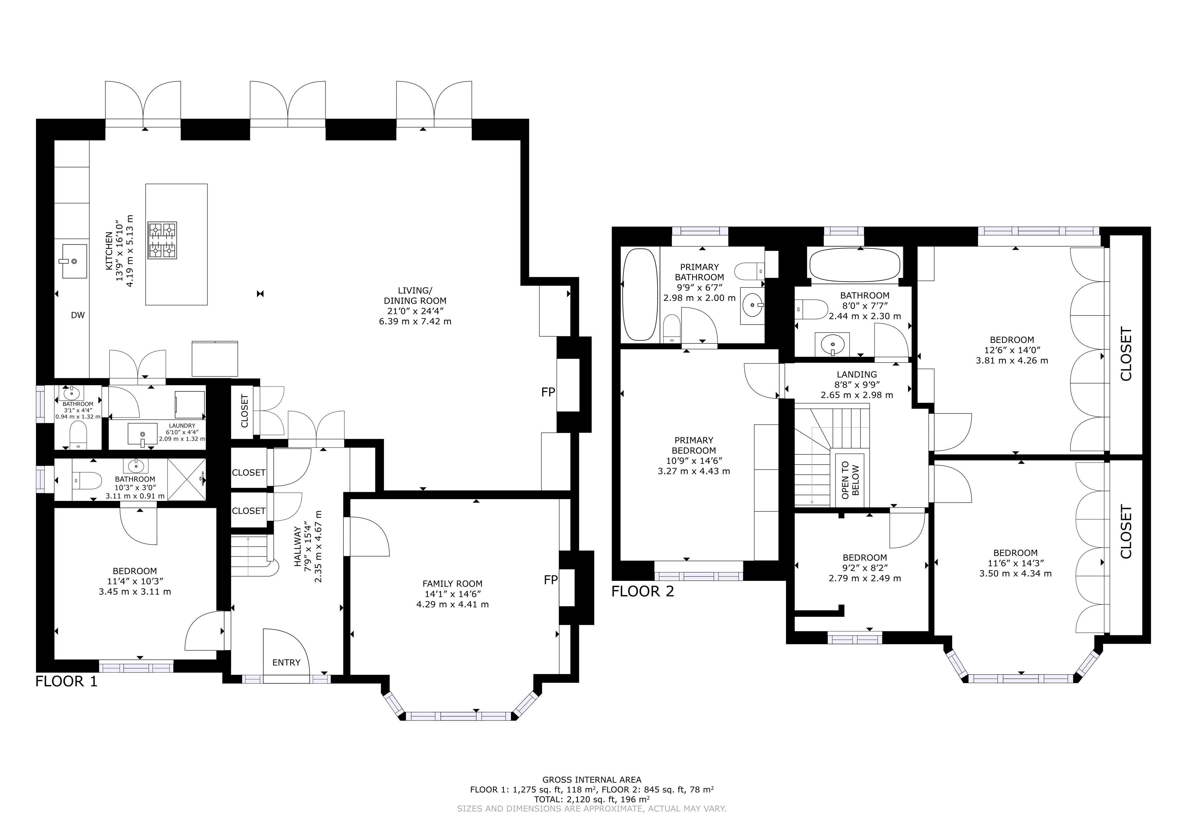 5 bed house for sale in Valley Walk - Property Floorplan