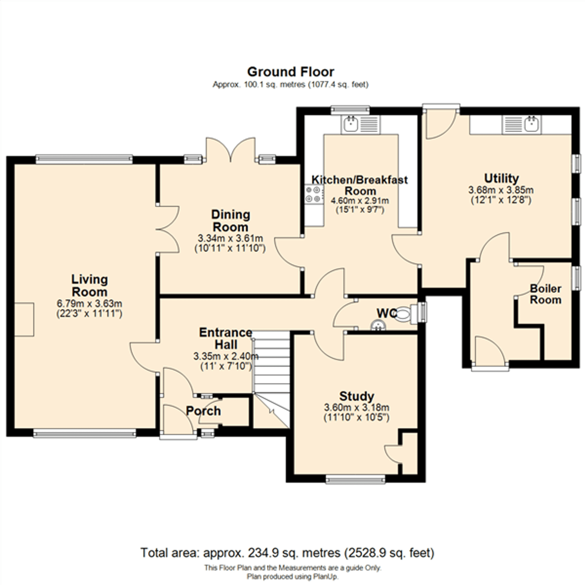 5 bed house for sale in Newstead Avenue, Leicester - Property floorplan