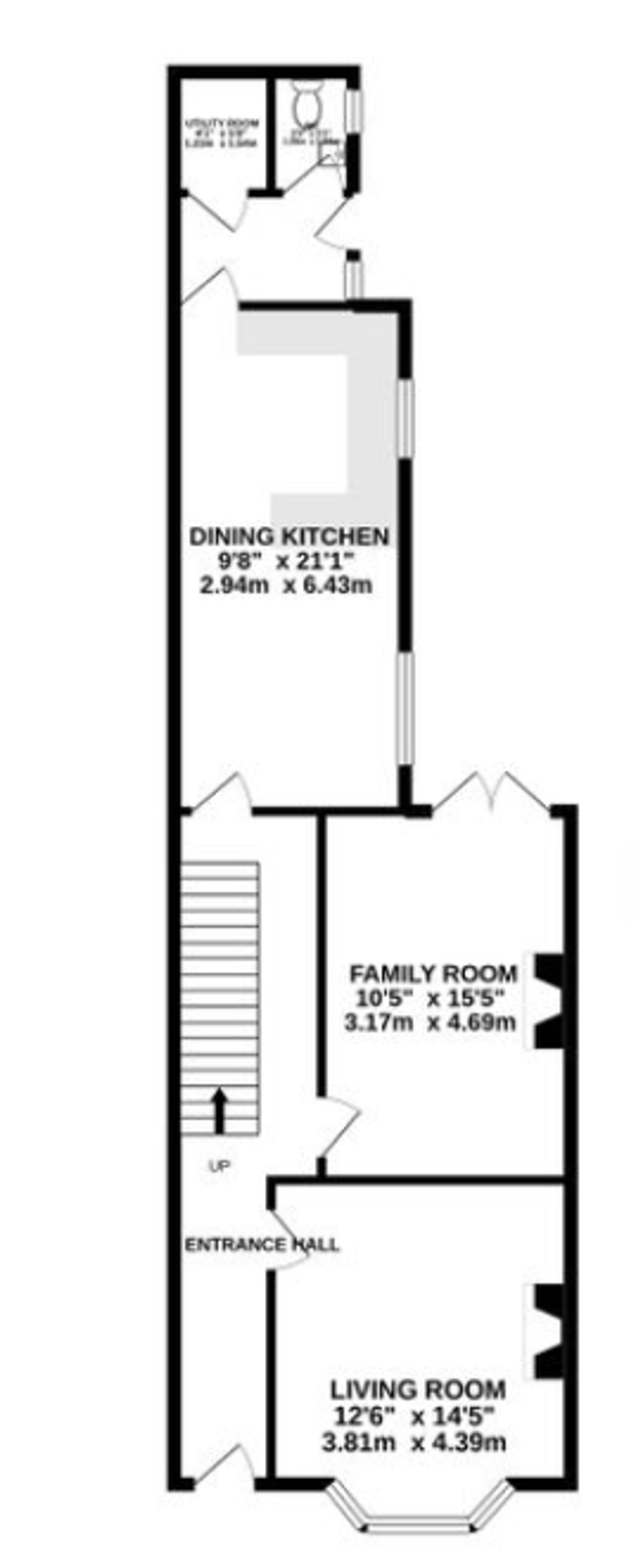 5 bed house for sale in Westcotes Drive, Leicester - Property floorplan