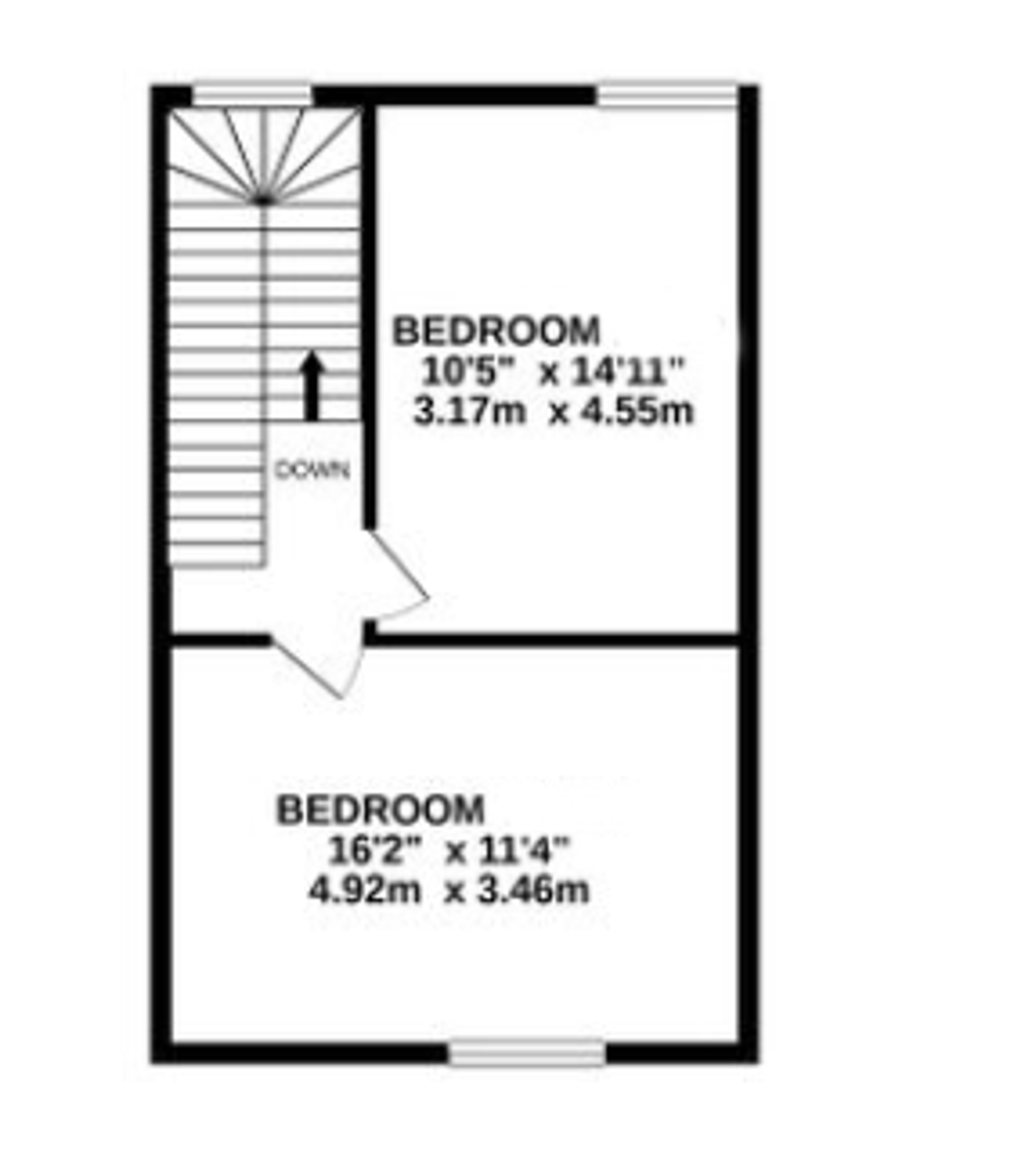 5 bed mid-terraced house for sale in Westcotes Drive, Leicester - Property floorplan