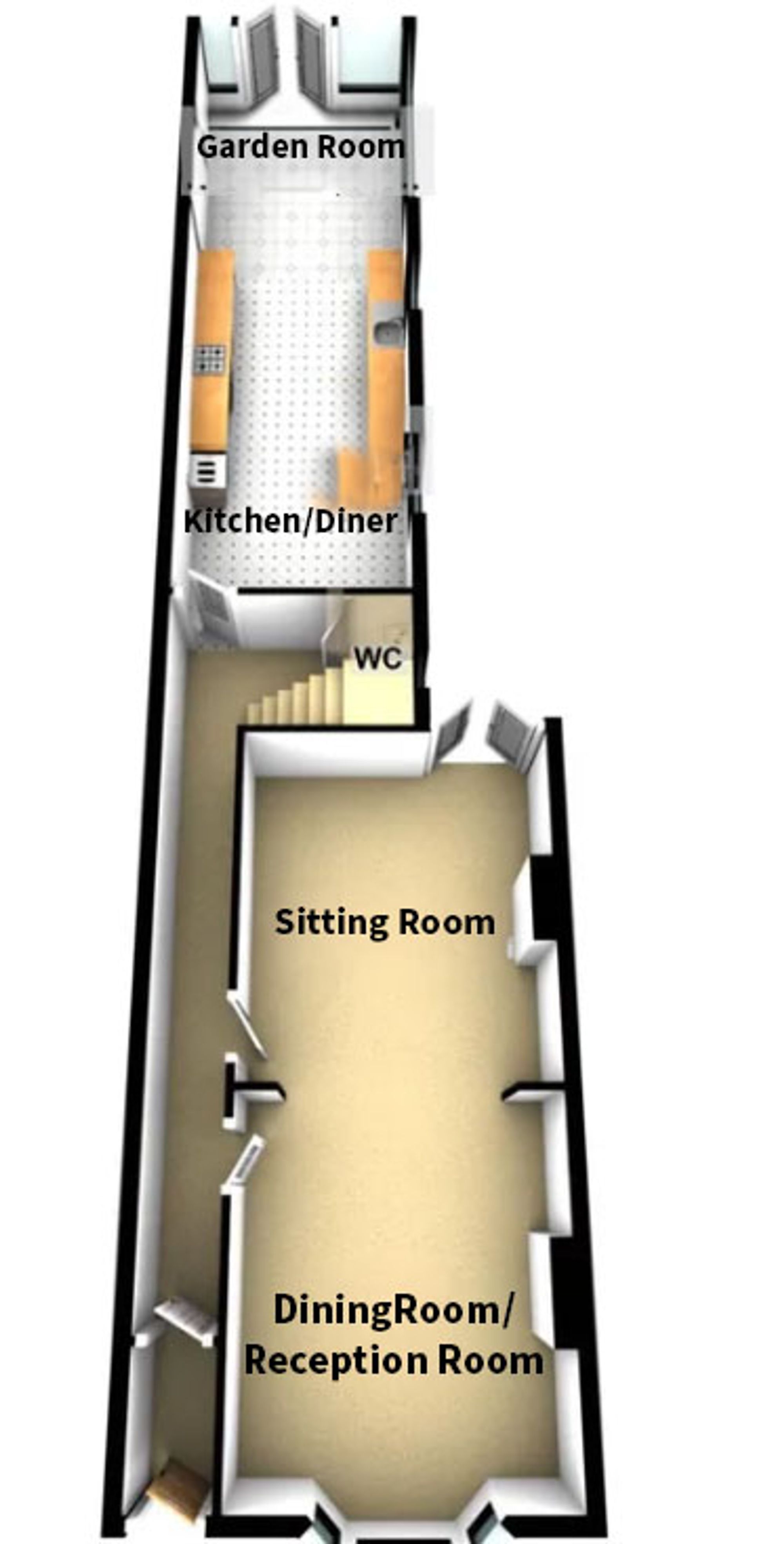 4 bed house for sale in West Avenue, Leicester - Property floorplan