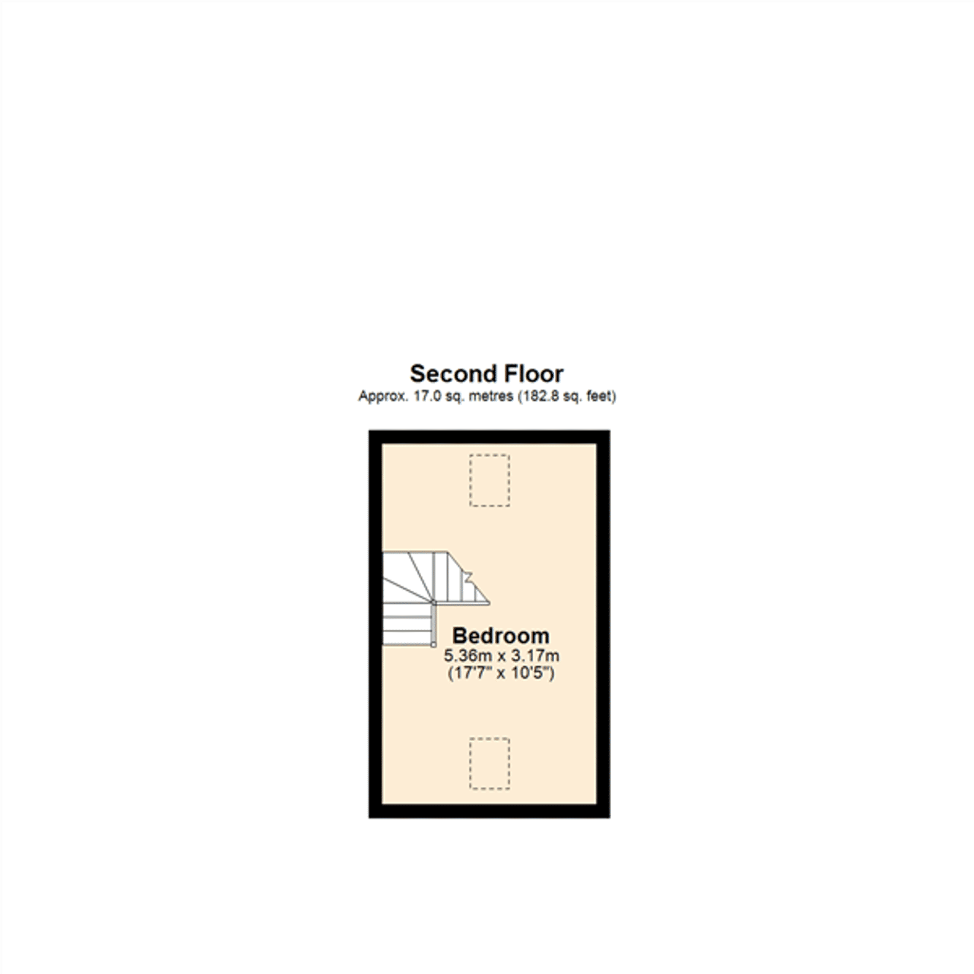 3 bed house for sale in Montague Road, Leicester - Property floorplan