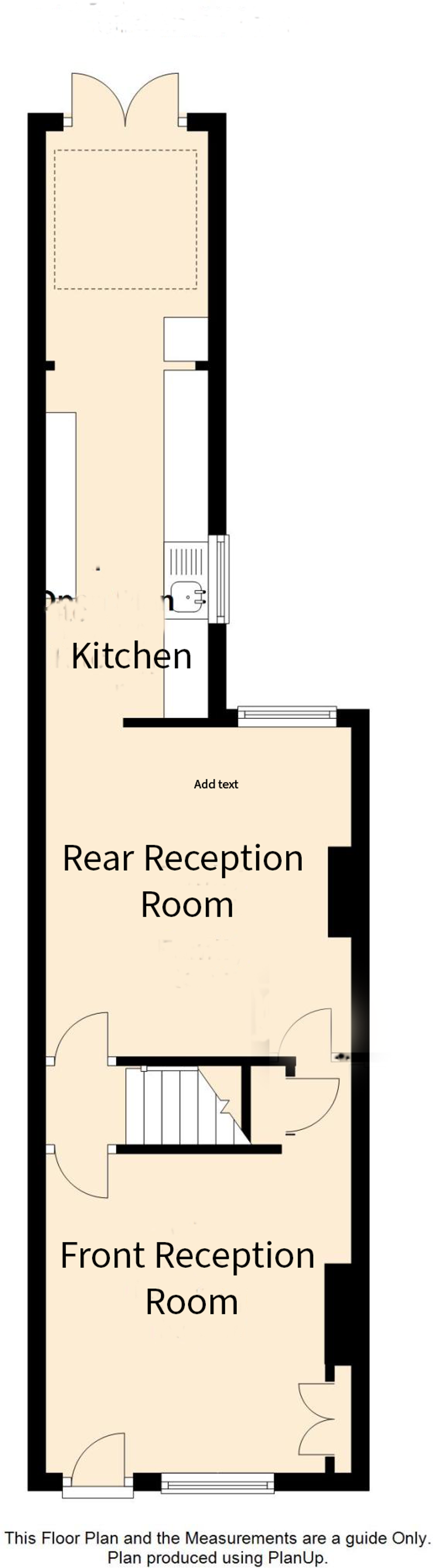 3 bed mid-terraced house for sale in Montague Road, Leicester - Property floorplan
