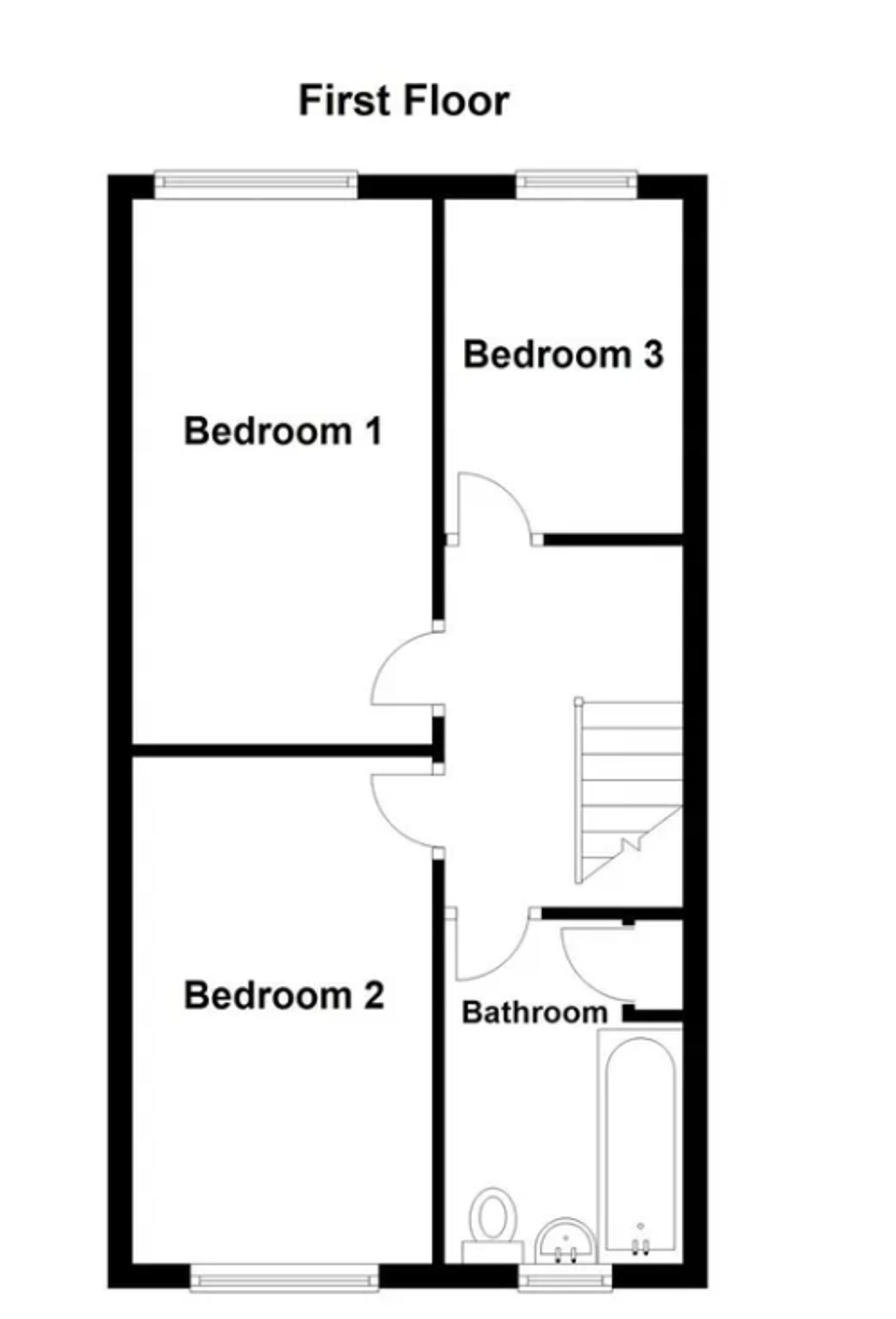 3 bed house for sale in Foxglove Avenue, Leicester - Property floorplan