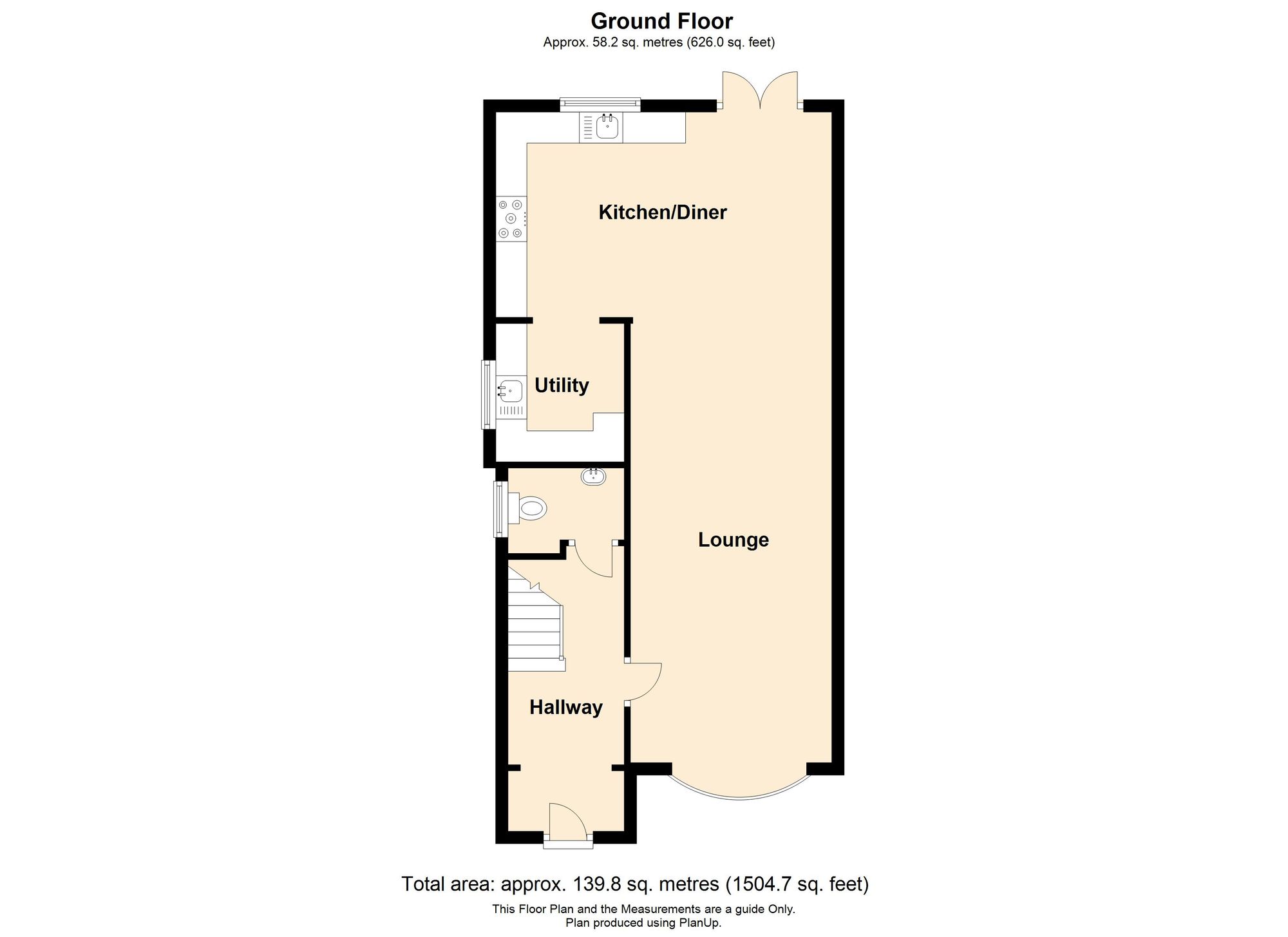 4 bed house to rent in St. Annes Drive, Leicester - Property floorplan