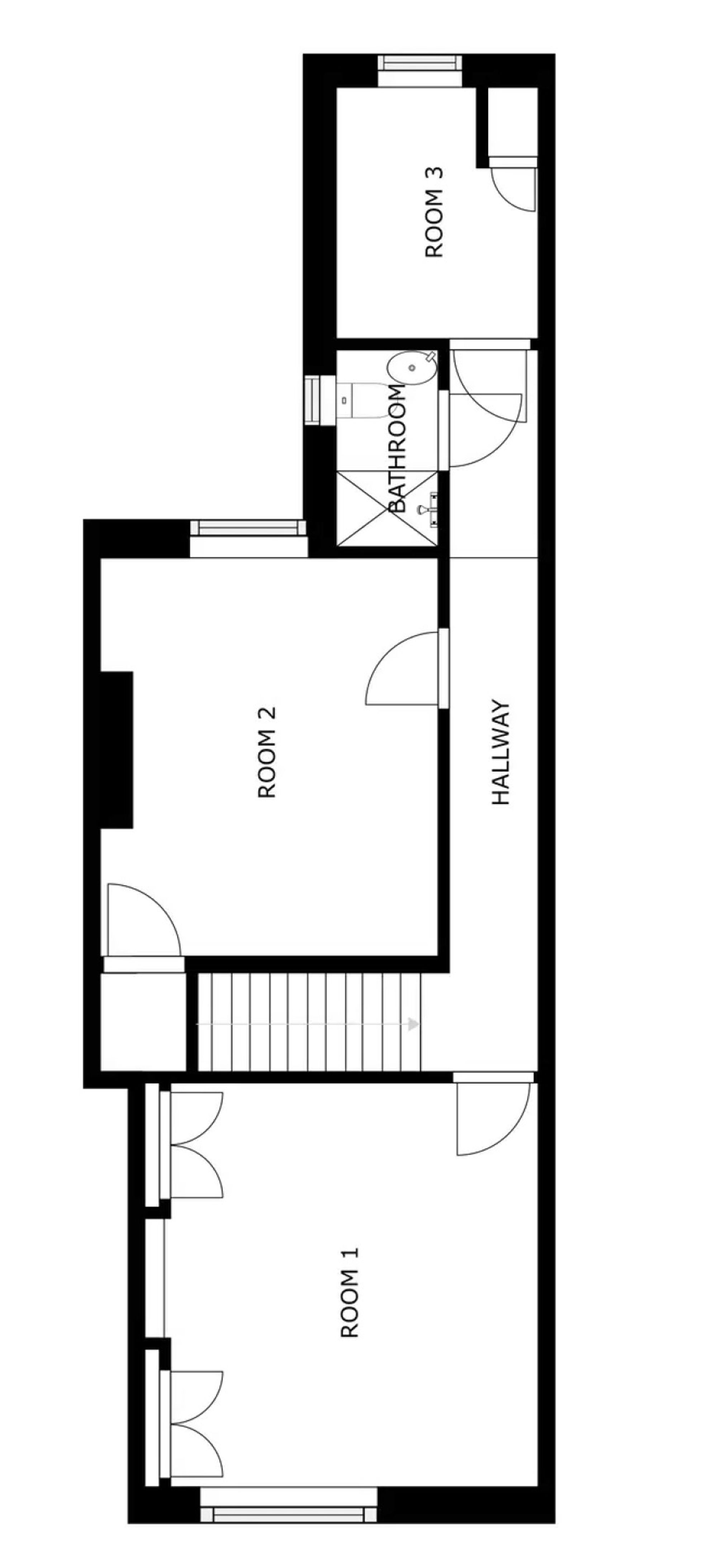 3 bed house to rent in Fairfield Street, Wigston - Property floorplan