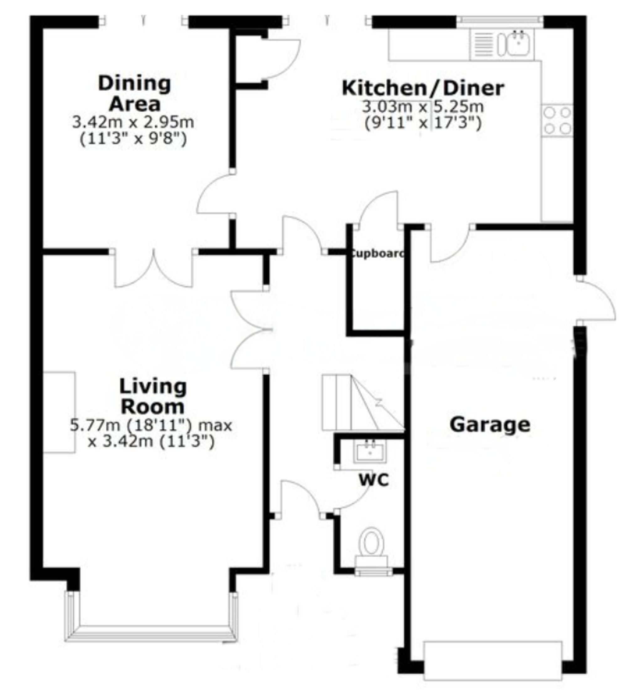 4 bed house for sale in Welford Court, Leicester - Property floorplan