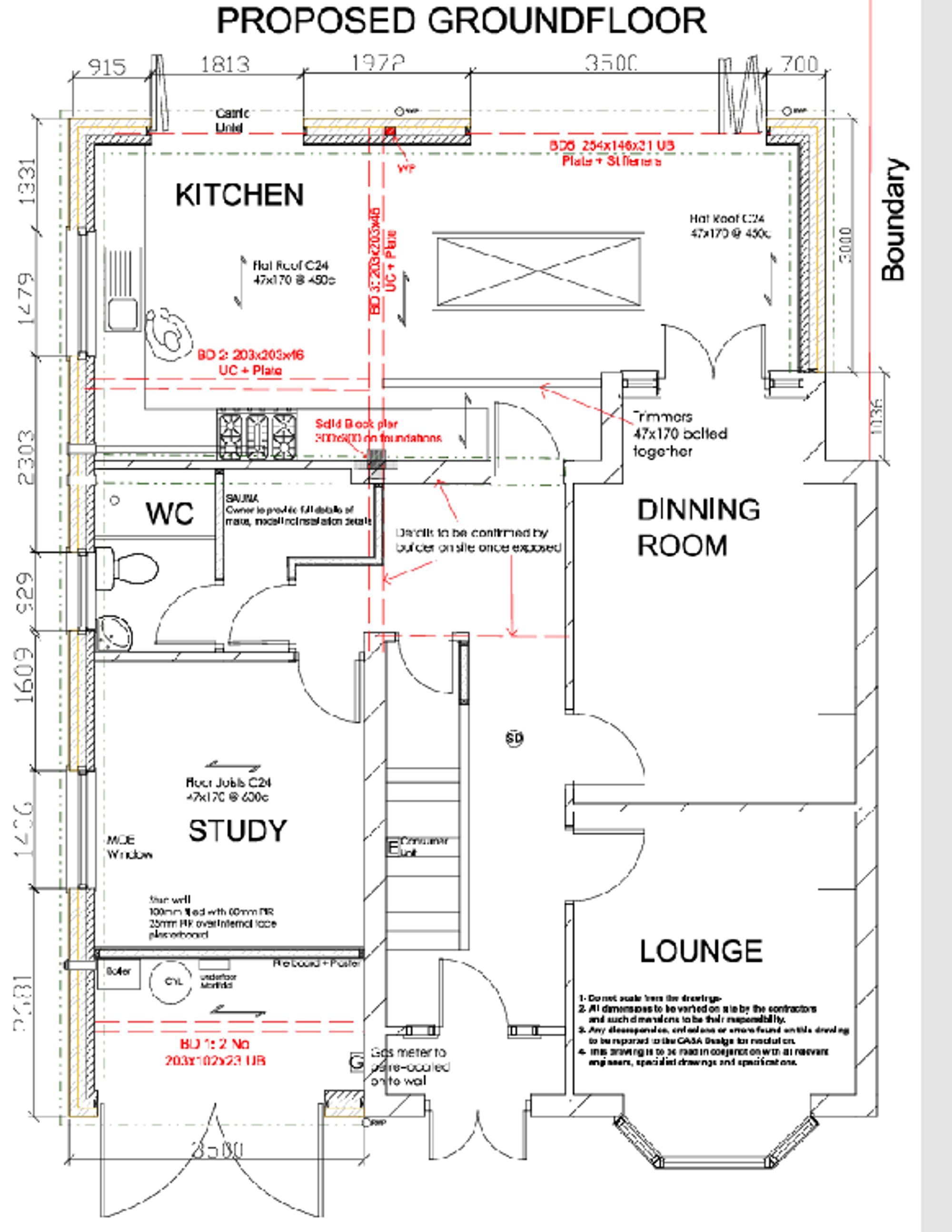 3 bed house for sale in Beresford Drive, Leicester - Property floorplan