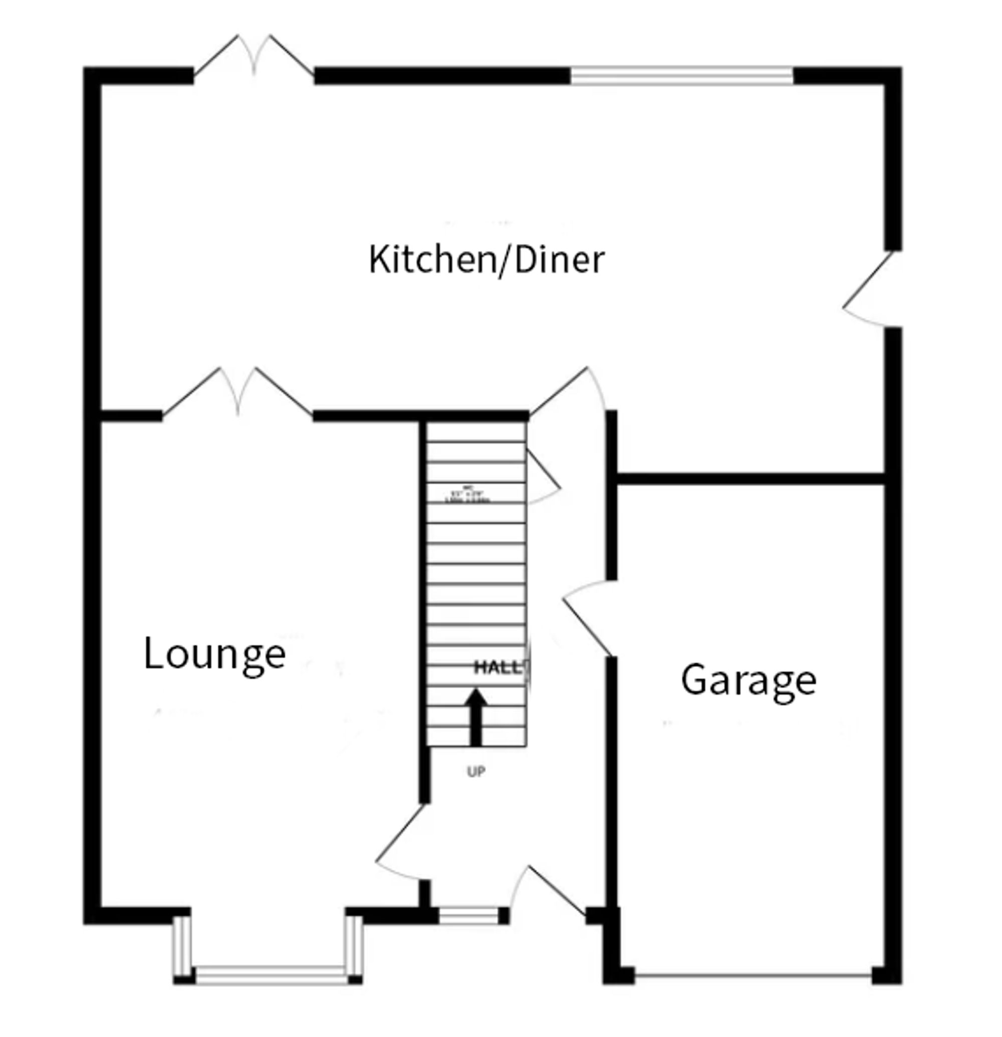 4 bed house for sale in Middletons Close, Leicester - Property floorplan