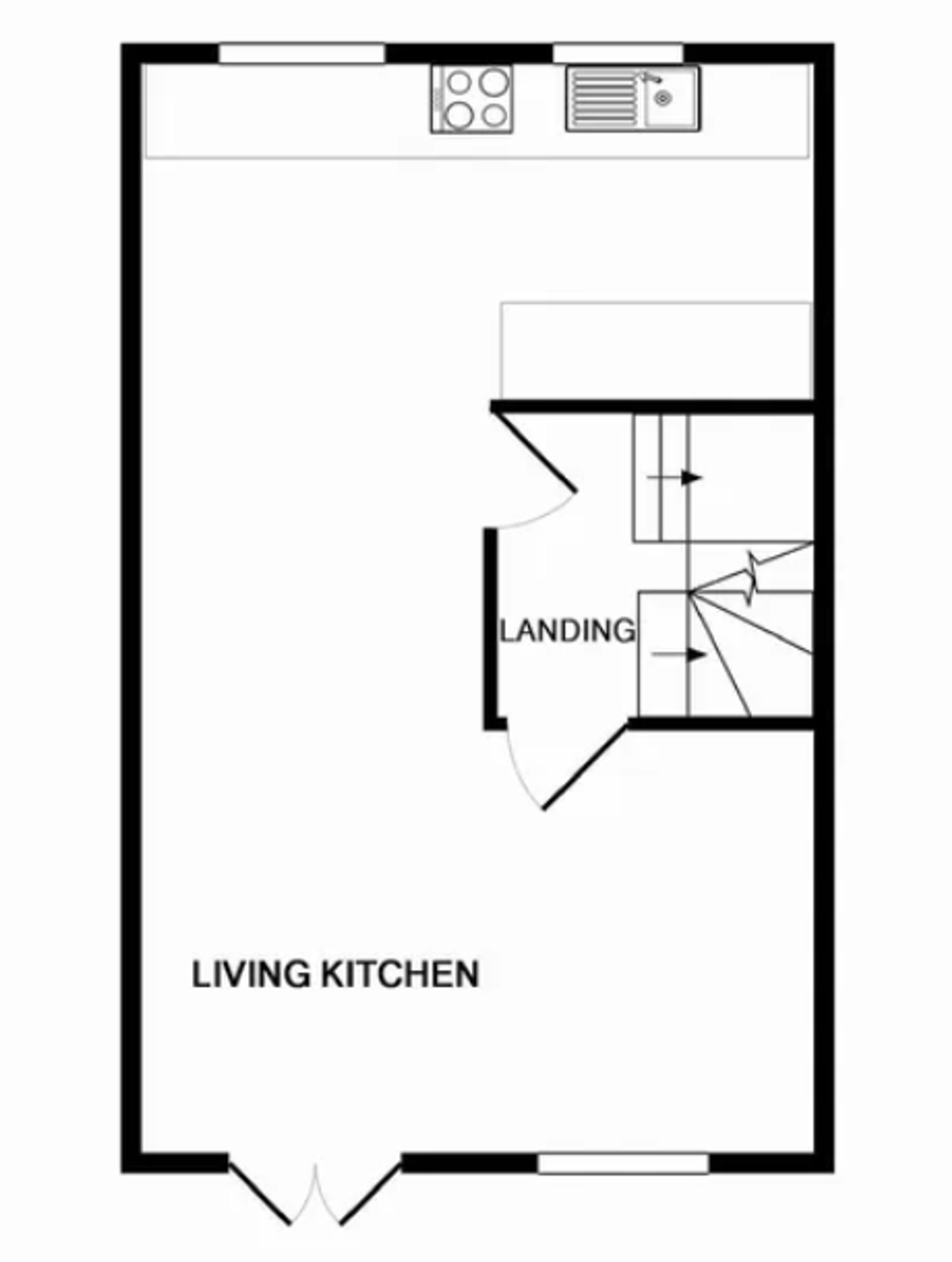 4 bed house to rent in Scholars Walk, Leicester - Property floorplan