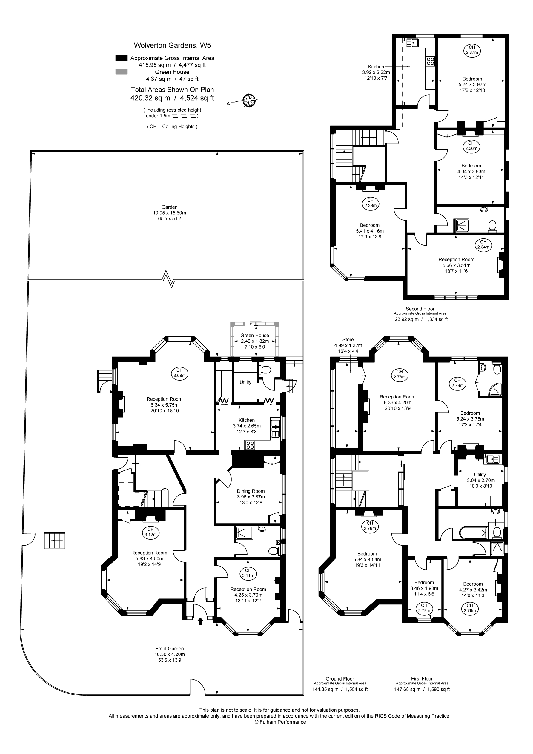 7 bed detached house for sale in Wolverton Gardens, Ealing - Property Floorplan