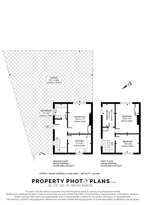 3 bed end of terrace house for sale in Carville Crescent, Brentford - Property Floorplan