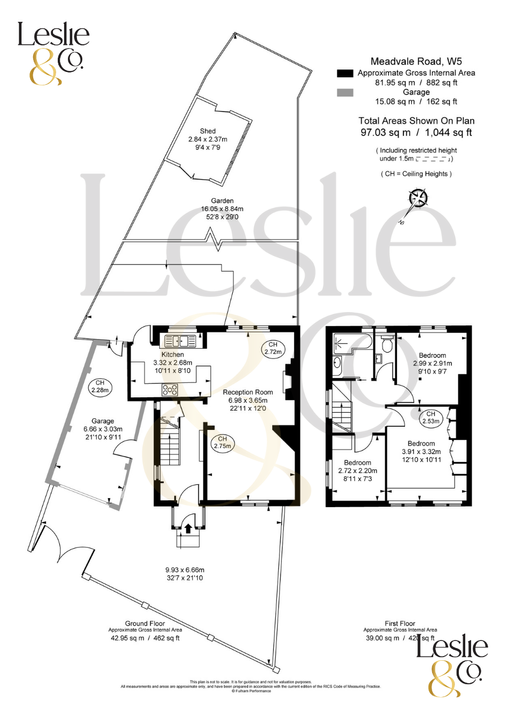 3 bed end of terrace house for sale in Meadvale Road, Ealing, London, W5 - Property Floorplan