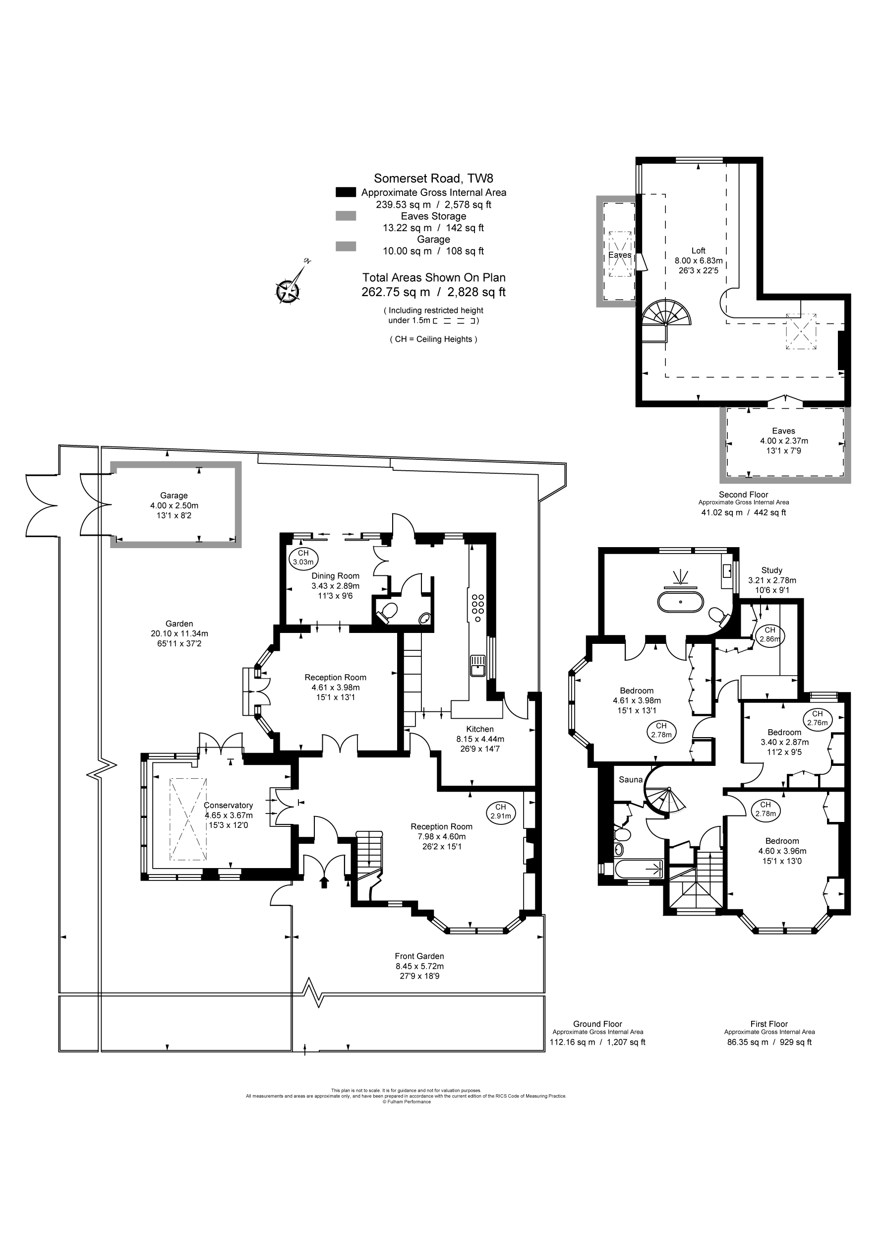 5 bed semi-detached house for sale in Somerset Road, Brentford - Property Floorplan