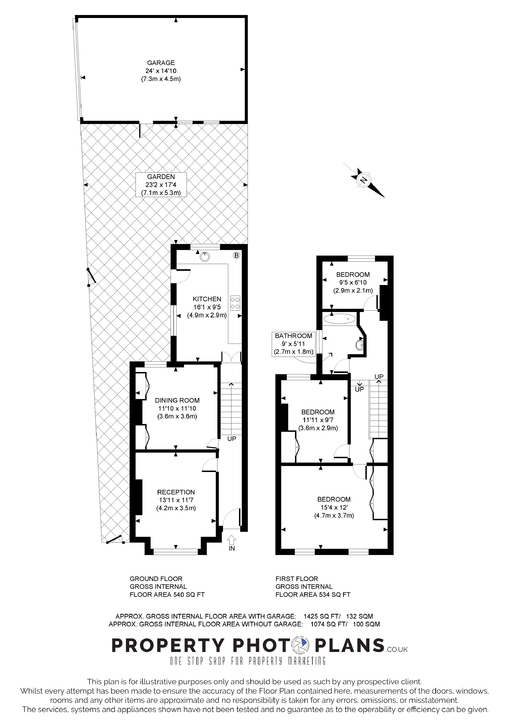 3 bed semi-detached house for sale in Coldershaw Road, Ealing - Property Floorplan