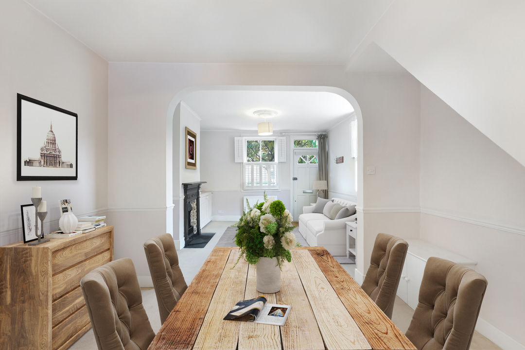 2 bed terraced house to rent in Wrotham Road, Ealing, London, W13 1