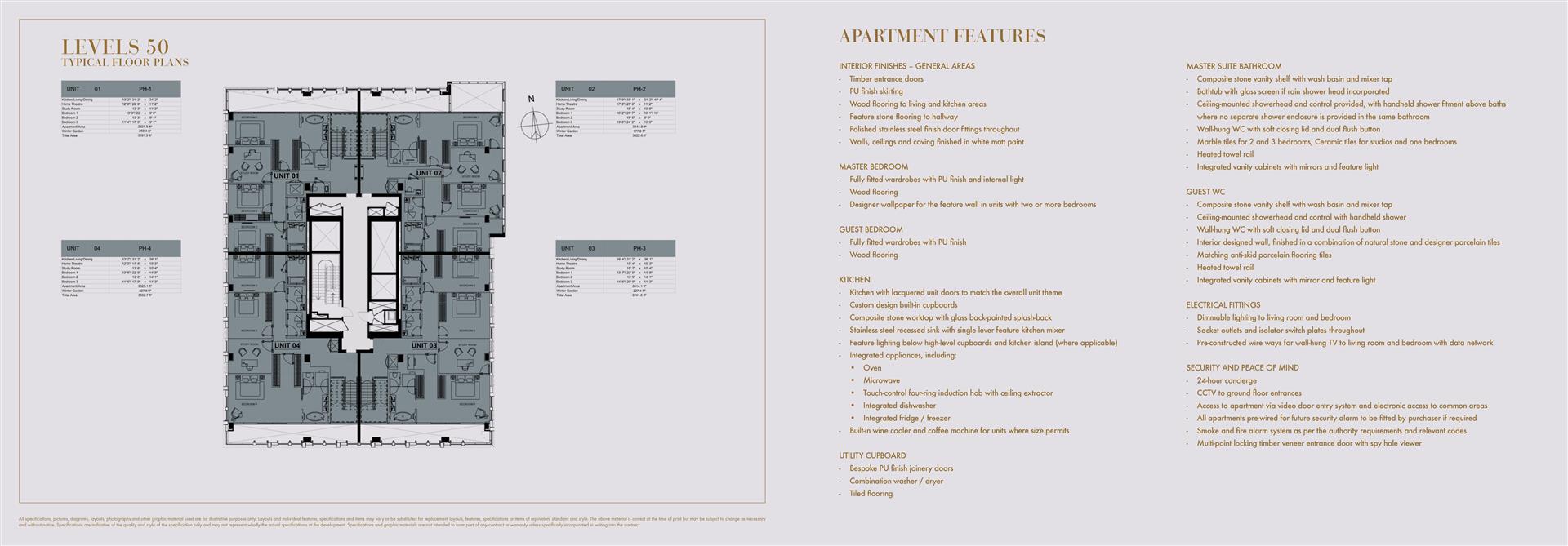 5 bed apartment for sale in Bondway, Nine Elms - Property floorplan