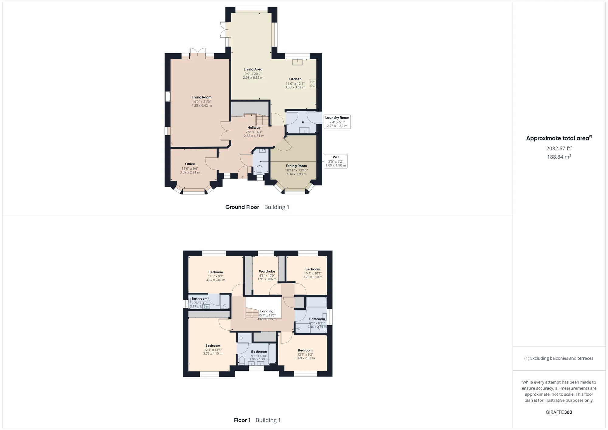 5 bed detached house for sale in White Moss Close, Preston - Property floorplan