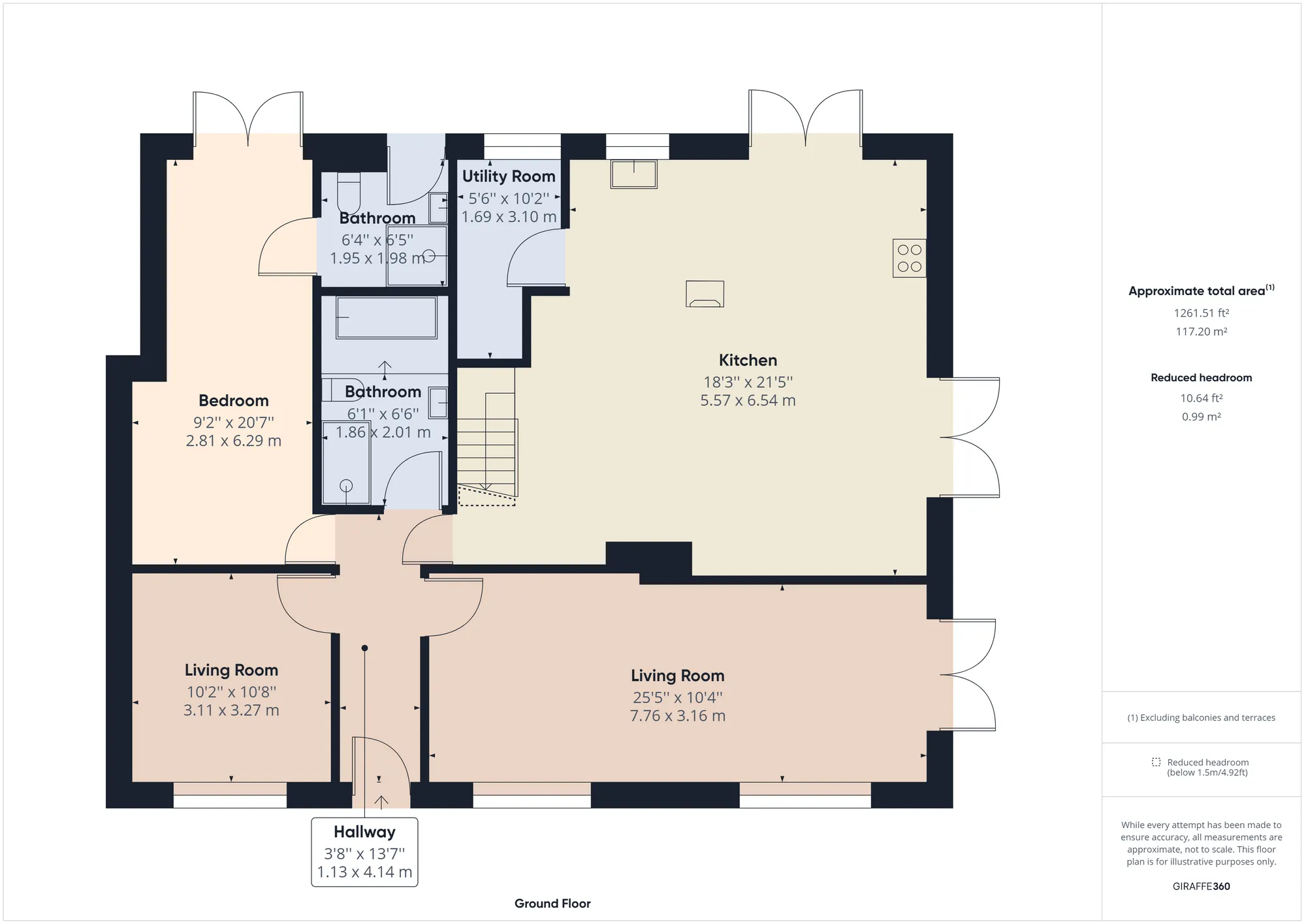 3 bed semi-detached house for sale in Moss Lane, Preston - Property floorplan