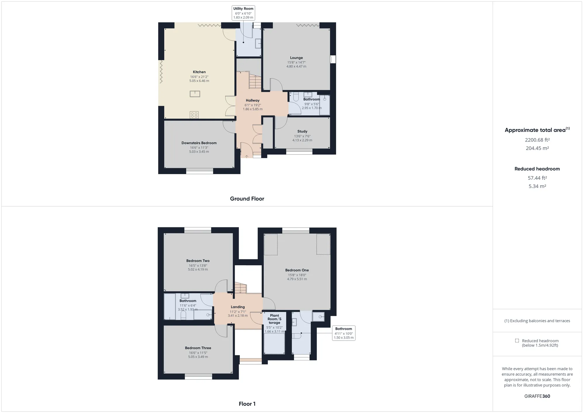4 bed detached house for sale in Hall Lane, Preston - Property floorplan