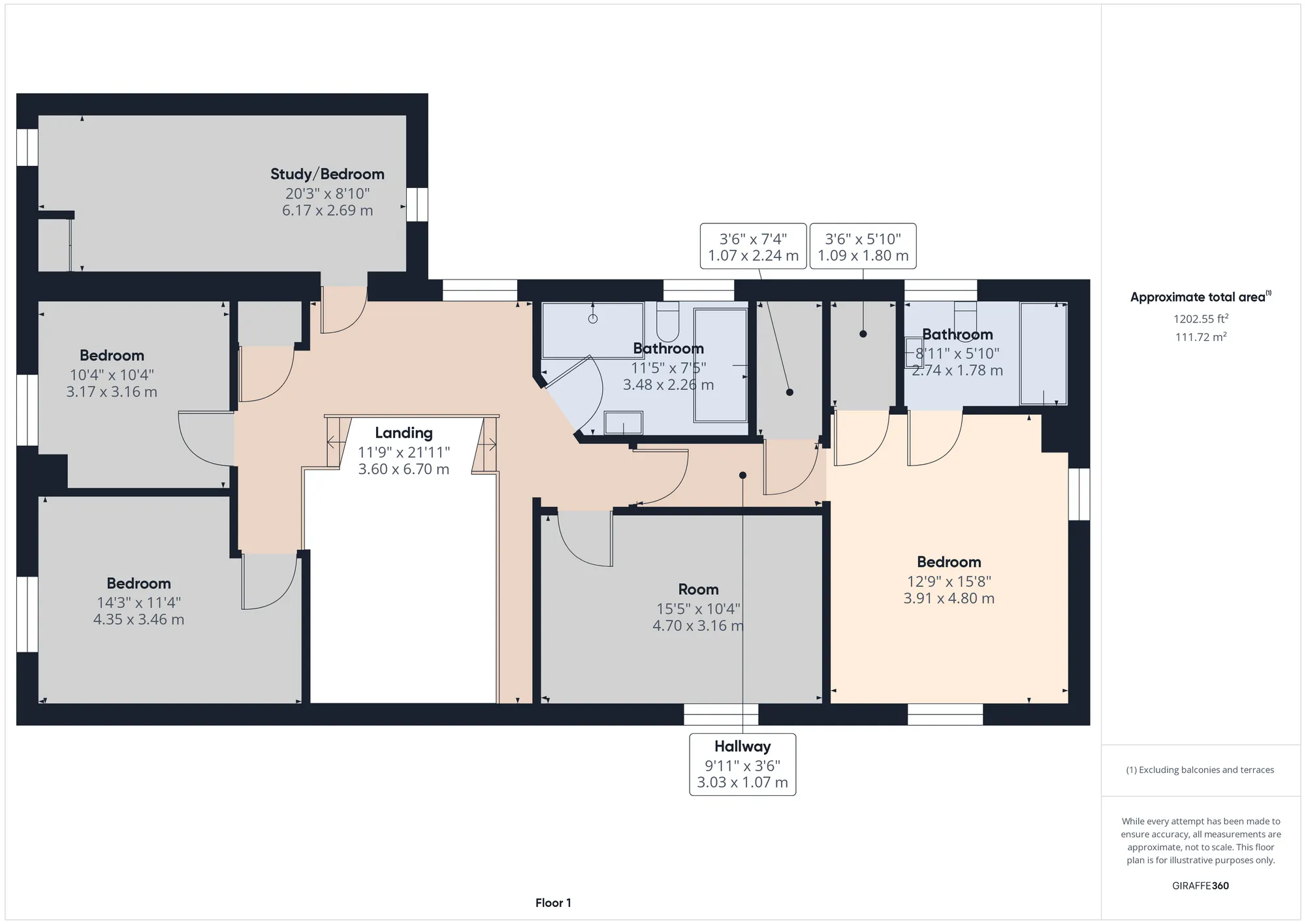 4 bed detached house for sale in Brook Lane, Preston - Property floorplan