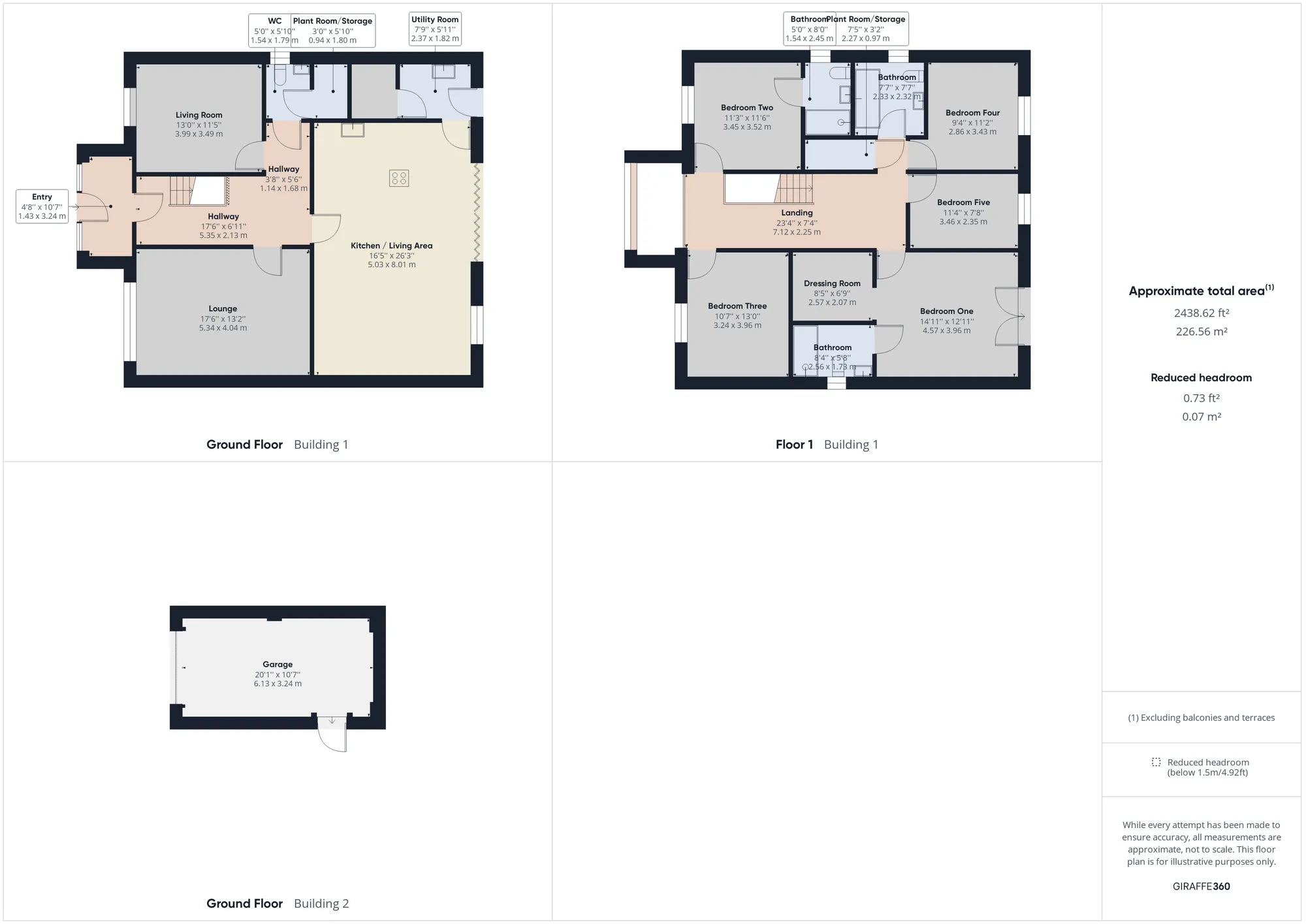 5 bed detached house for sale in Newsham Hall Lane, Preston - Property floorplan