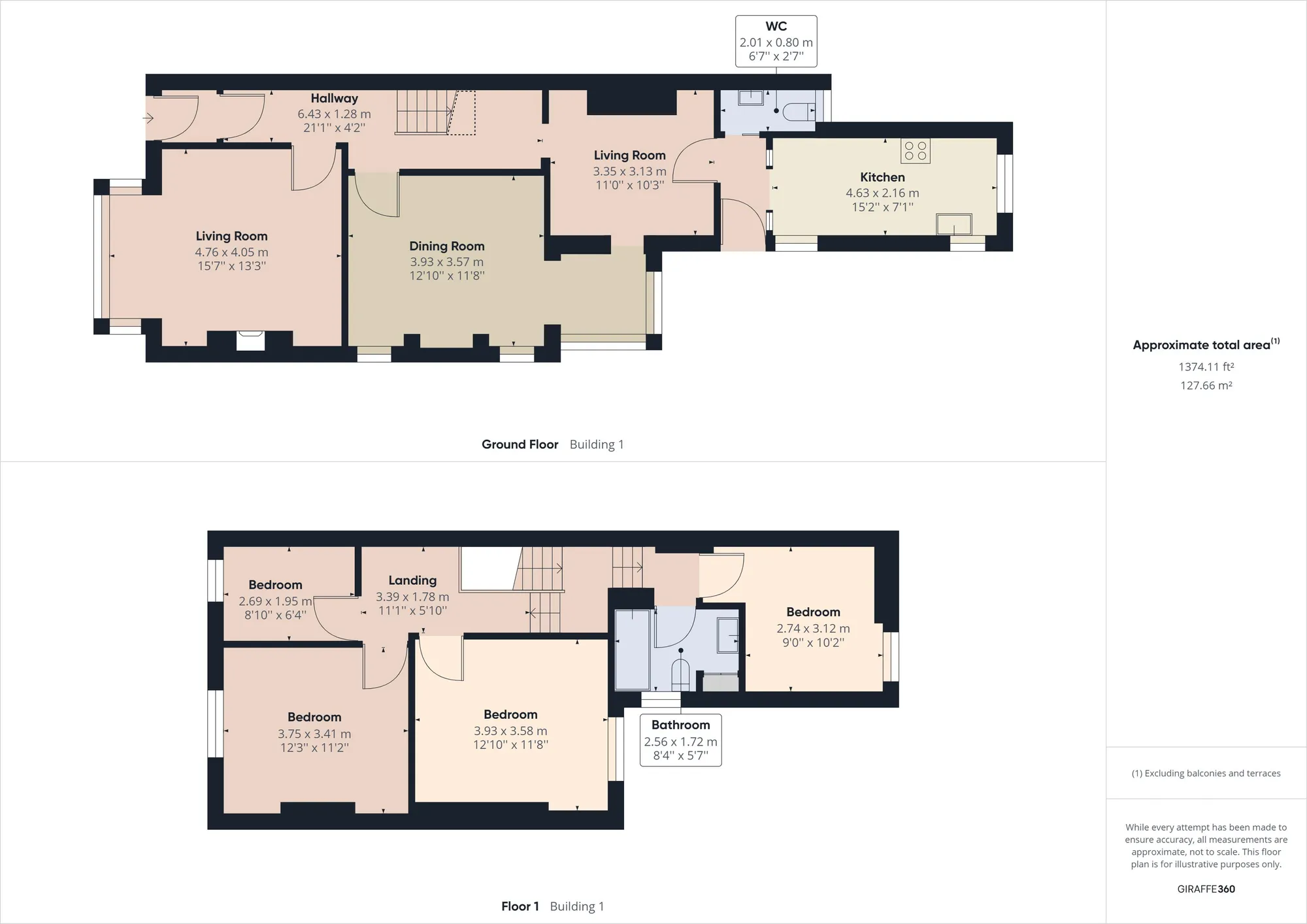4 bed semi-detached house for sale in Cop Lane, Preston - Property floorplan