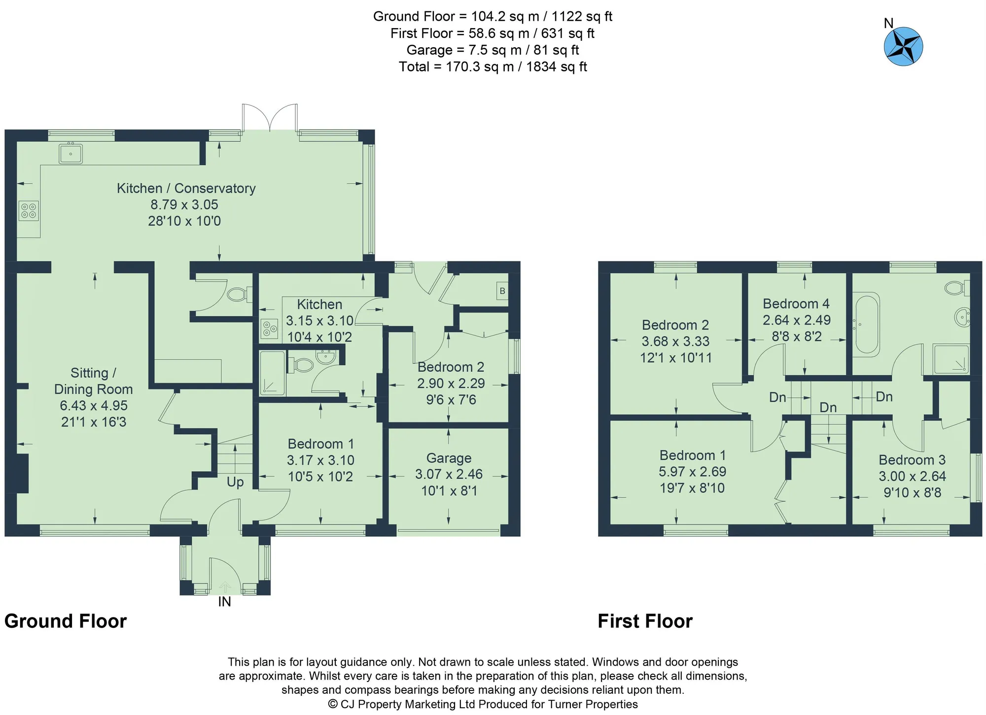 4 bed semi-detached house to rent in Lower End, Oxford - Property floorplan