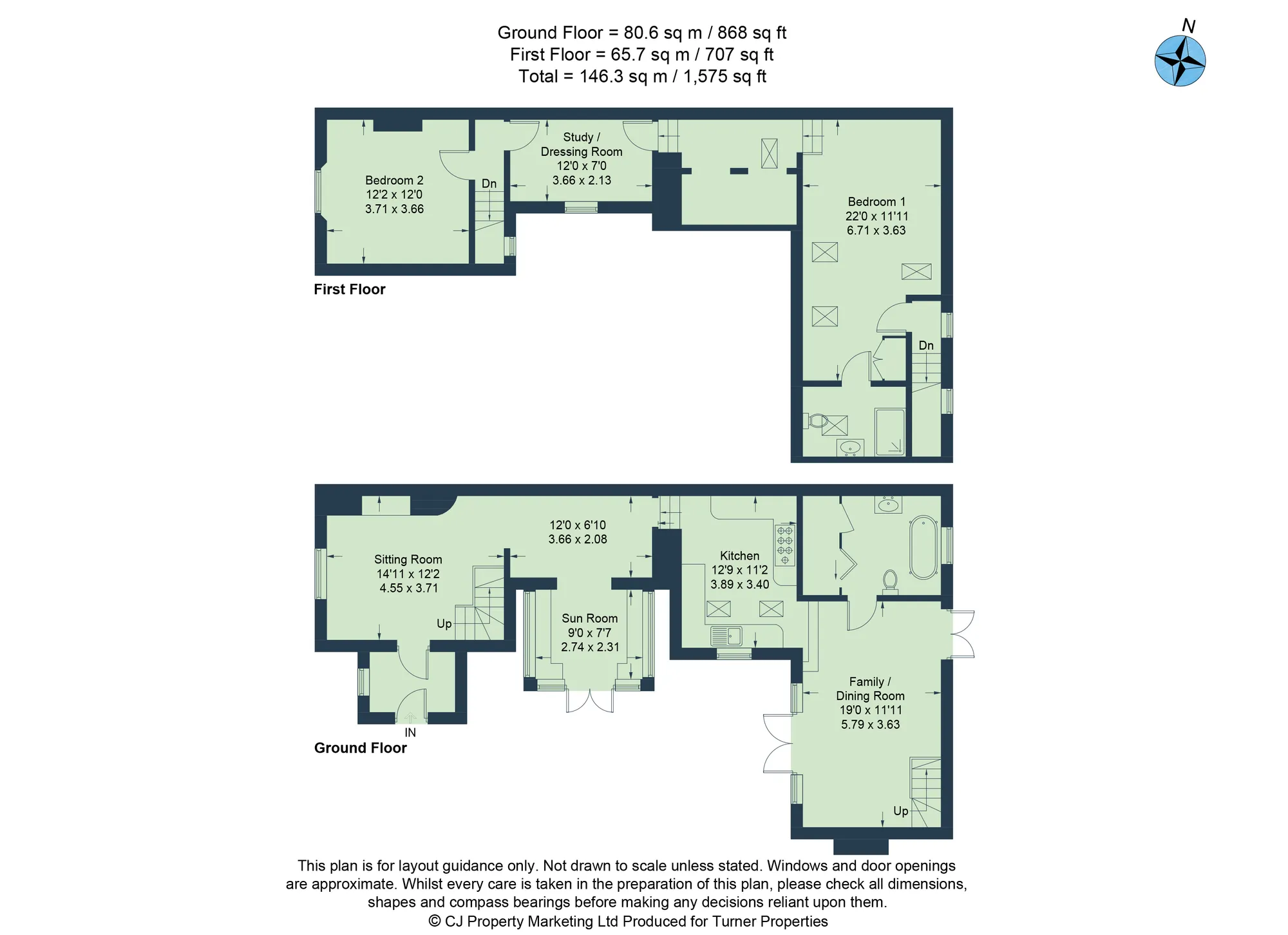 3 bed semi-detached house to rent in Wheatley Road, Oxford - Property floorplan