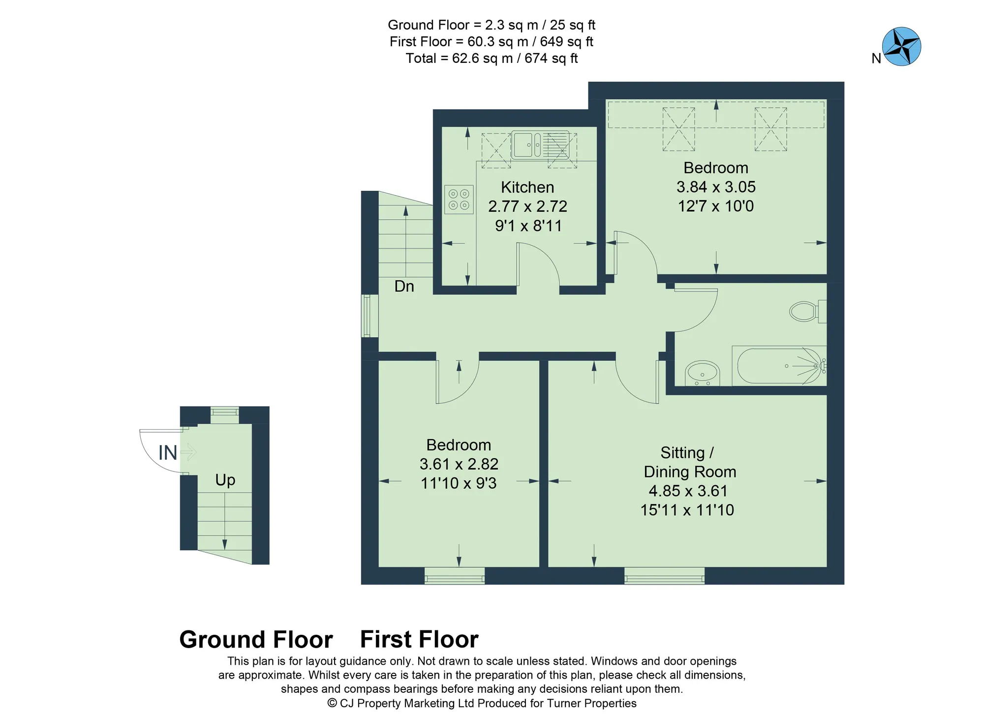2 bed apartment to rent in Ambrose Rise, Oxford - Property floorplan