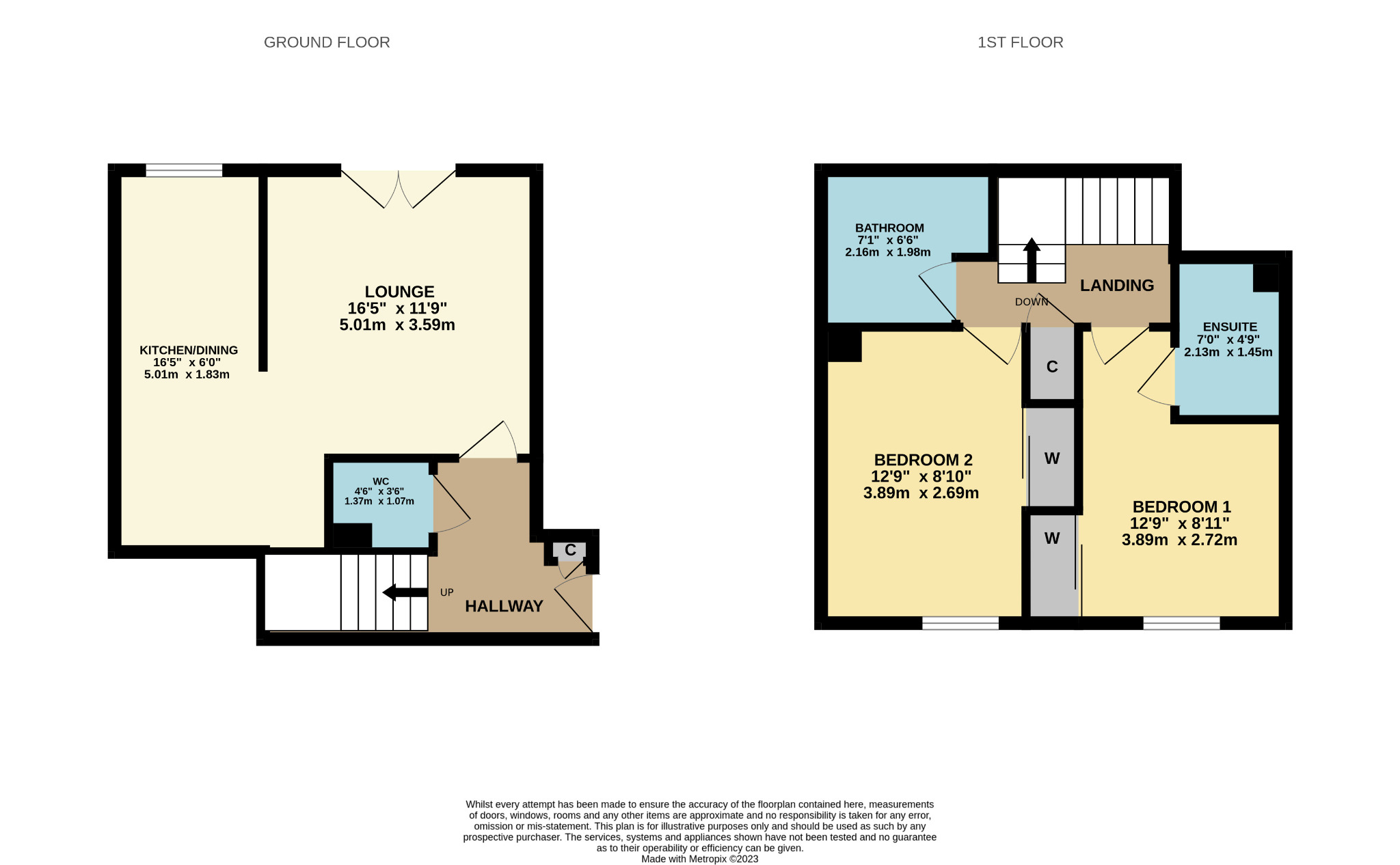 2 bed flat to rent in Whiteinch, Glasgow - Property Floorplan