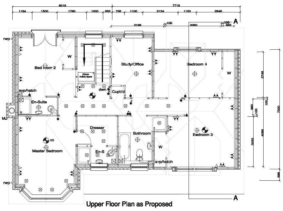 4 bed detached house for sale, Glasgow - Property floorplan