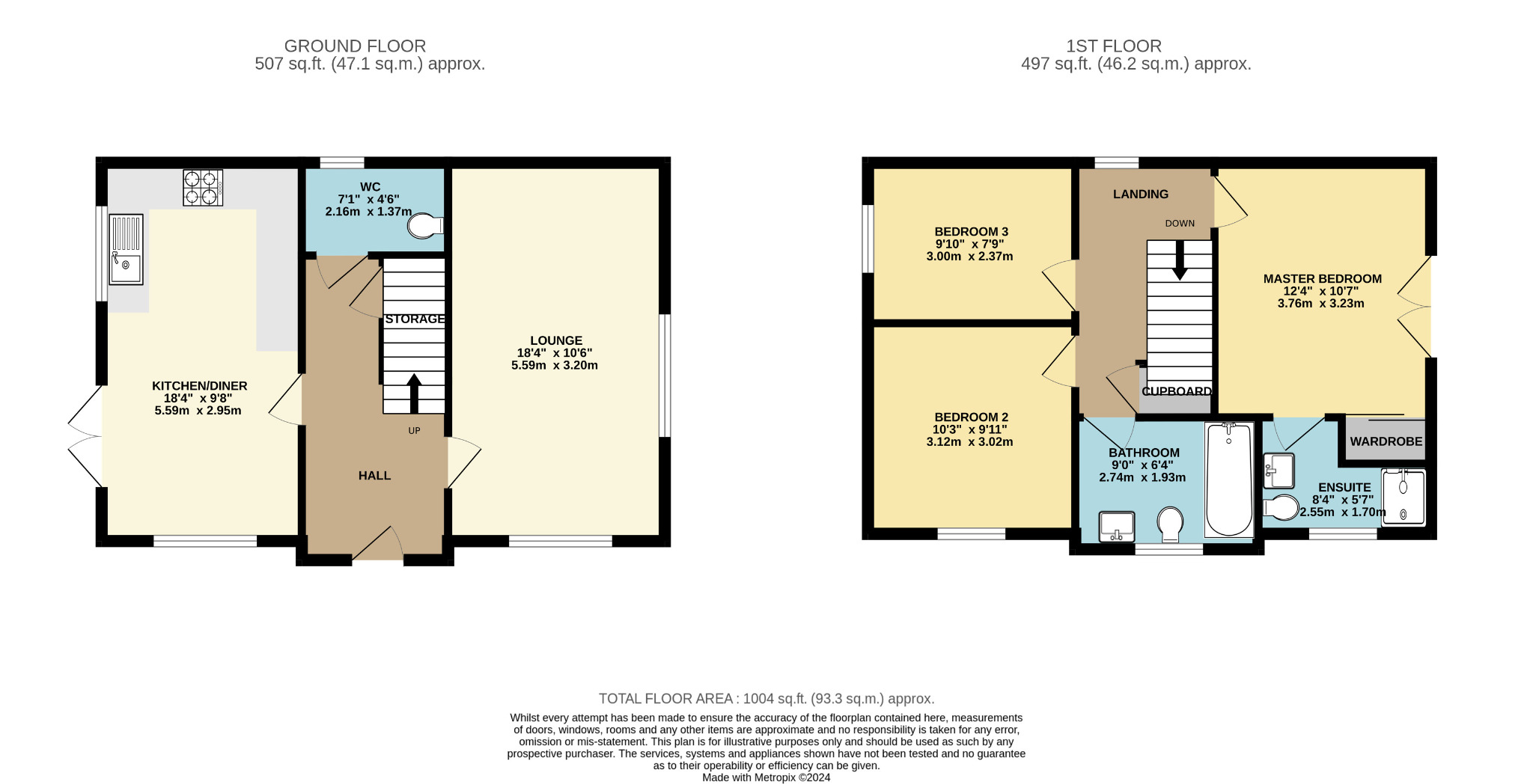 3 bed detached house for sale in Glenmill Crescent, Glasgow - Property floorplan