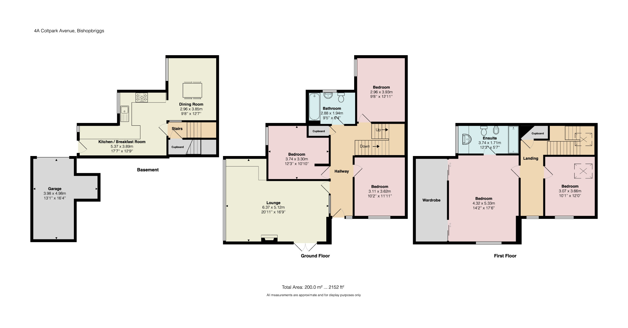 5 bed detached house for sale in Coltpark Avenue - Property Floorplan