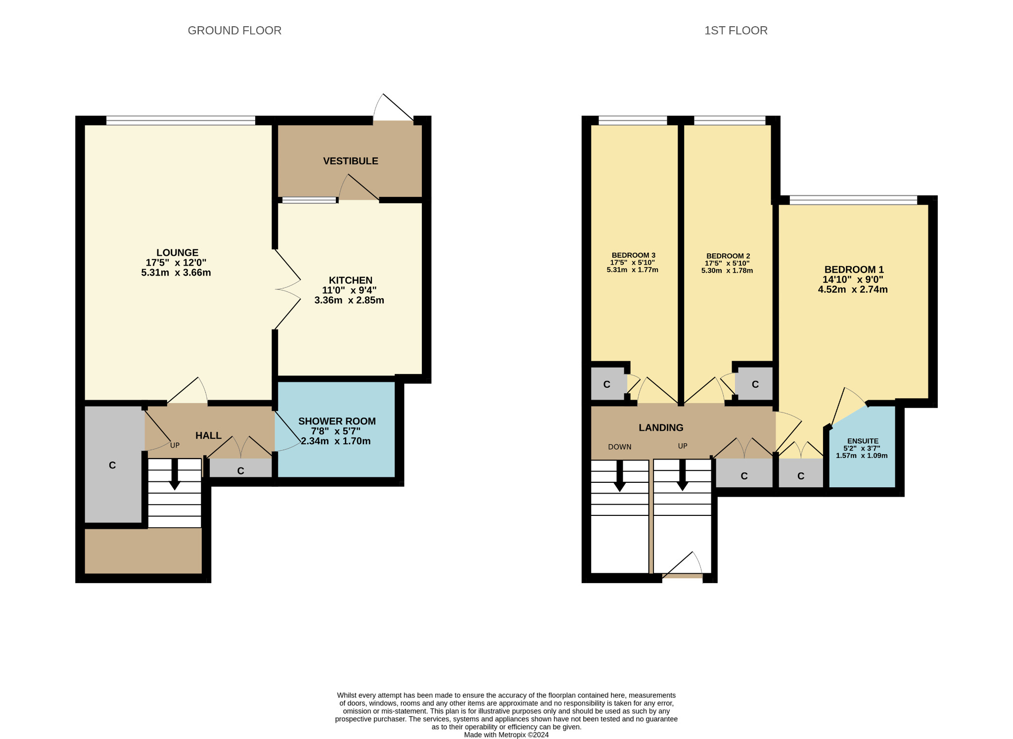 3 bed flat to rent in Hillpark Drive, Glasgow - Property Floorplan