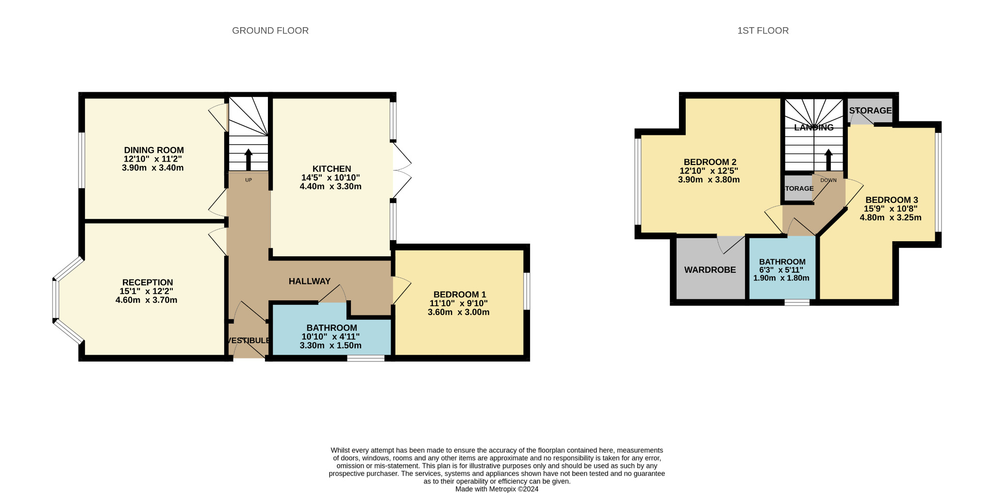 4 bed bungalow for sale in Birkhall Avenue, Glasgow - Property Floorplan