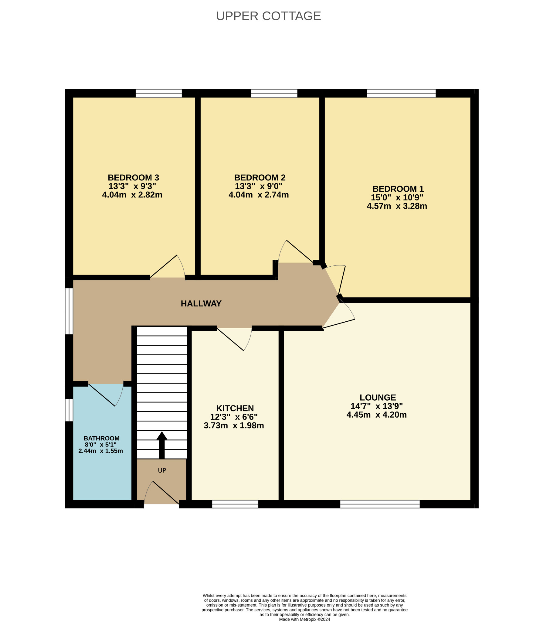 3 bed flat for sale in Peat Road, Glasgow - Property Floorplan