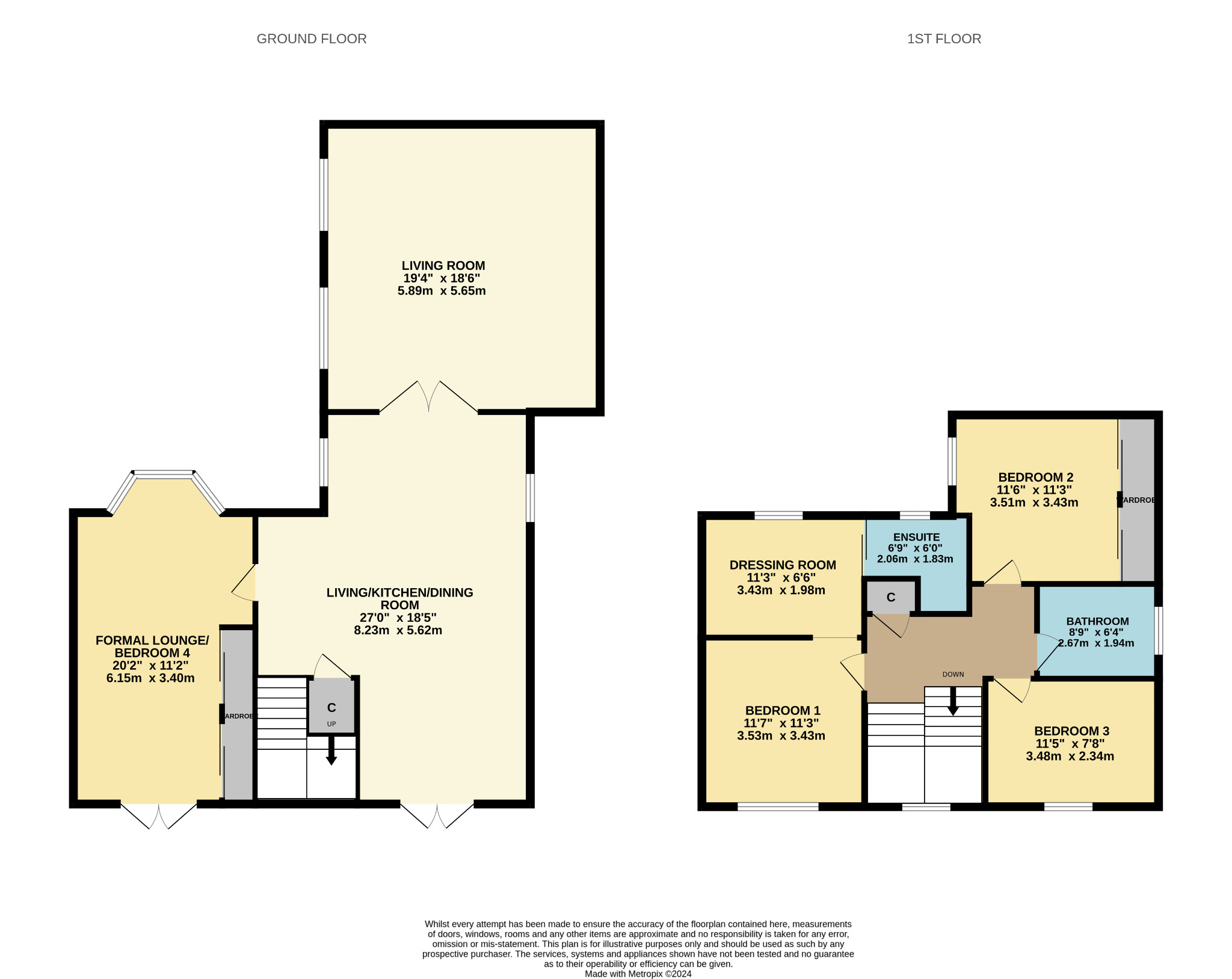 4 bed detached house for sale in Braids Drive, Glasgow - Property Floorplan