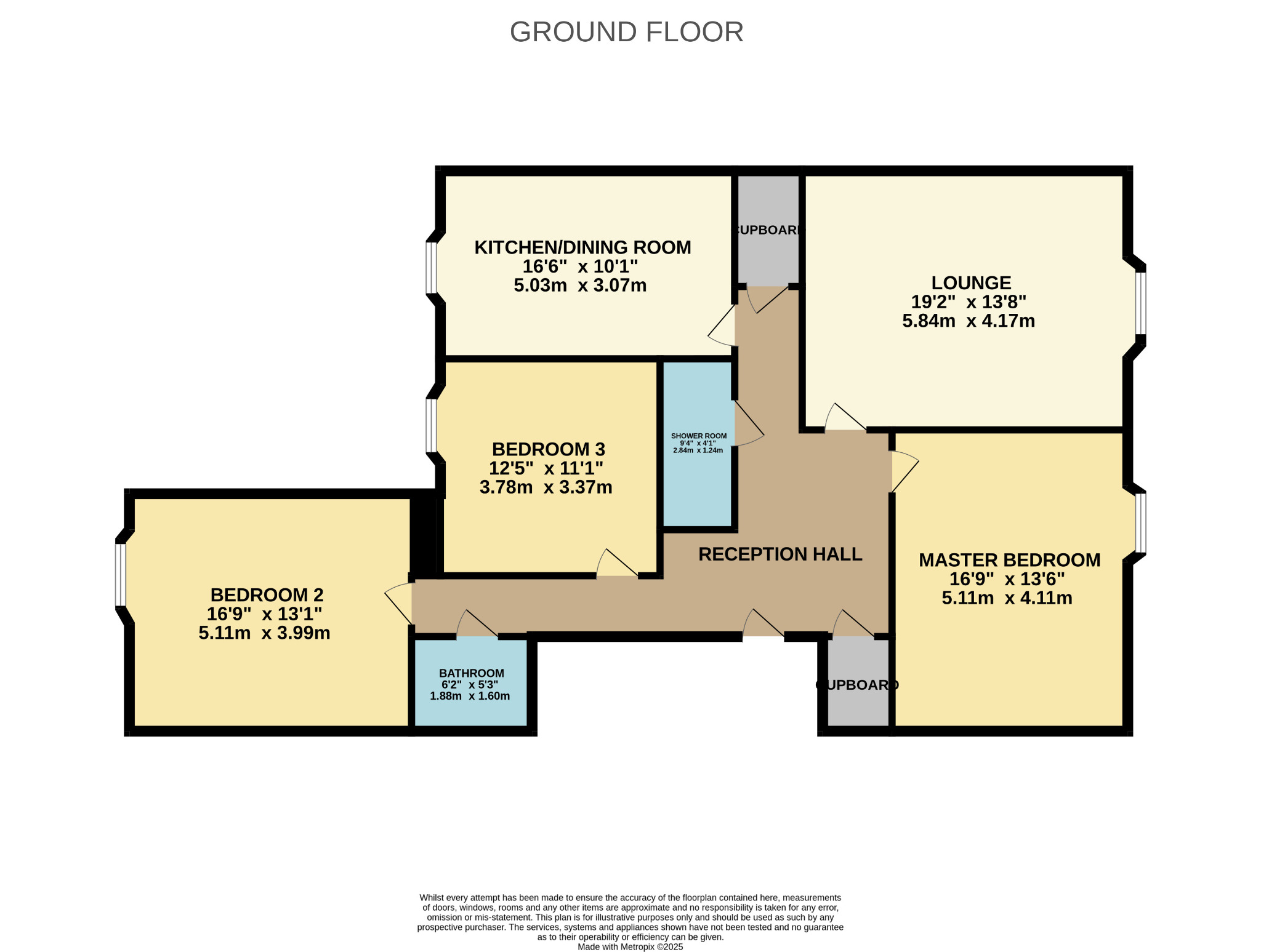 3 bed flat for sale in Paisley Road West, Glasgow - Property Floorplan