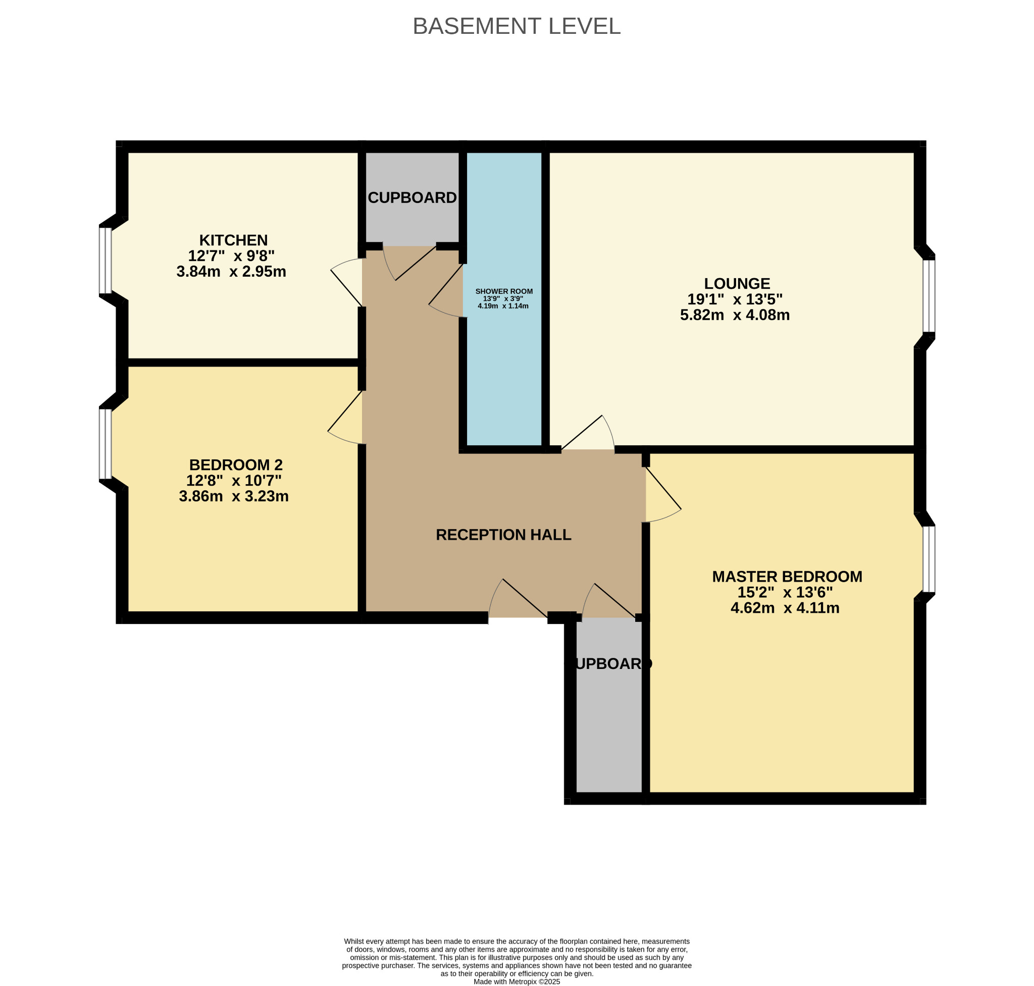 2 bed flat for sale in Paisley Road West, Glasgow - Property Floorplan