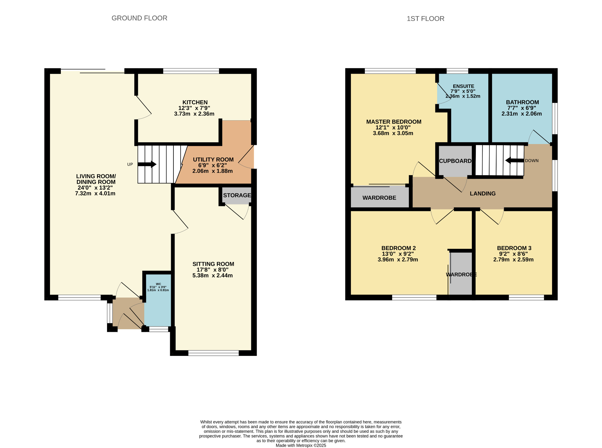 3 bed detached house for sale in Hardridge Road, Glasgow - Property Floorplan