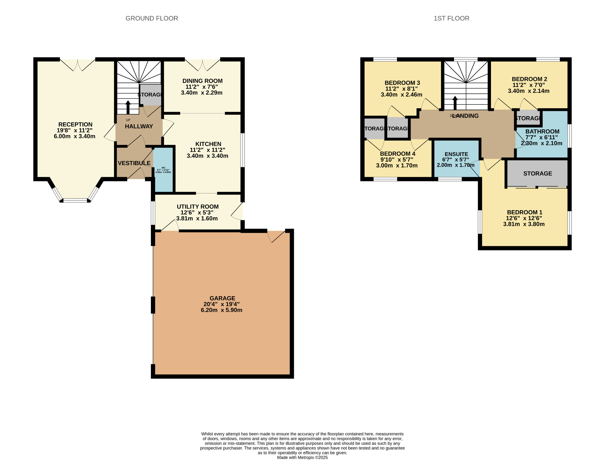 4 bed detached house for sale in Staybrae Grove, Glasgow - Property Floorplan