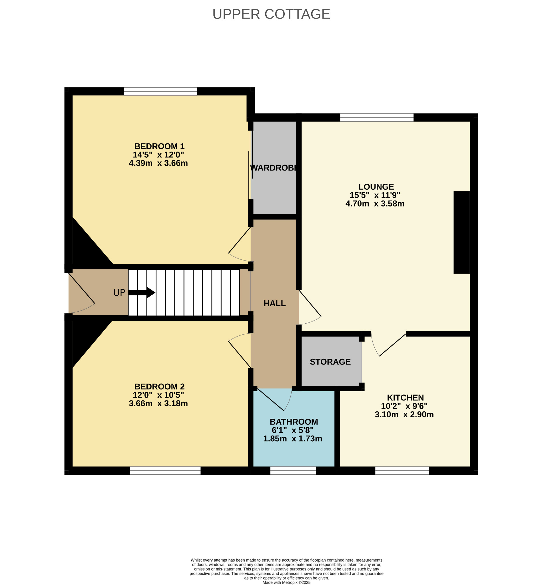 2 bed flat for sale in Carleith Quadrant, Glasgow - Property Floorplan