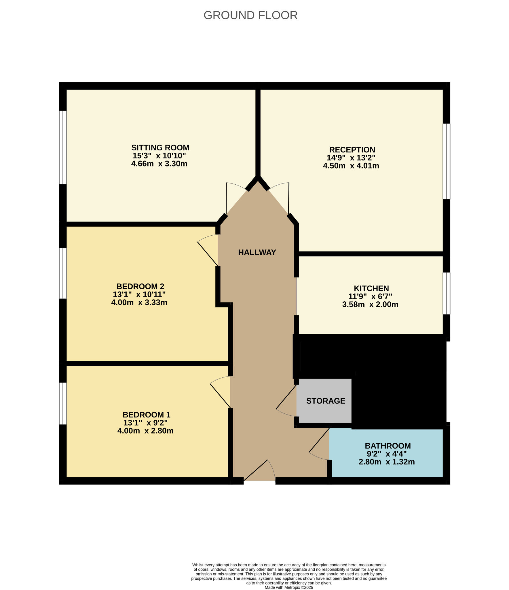 3 bed flat for sale in Neilsland Oval, Glasgow - Property Floorplan