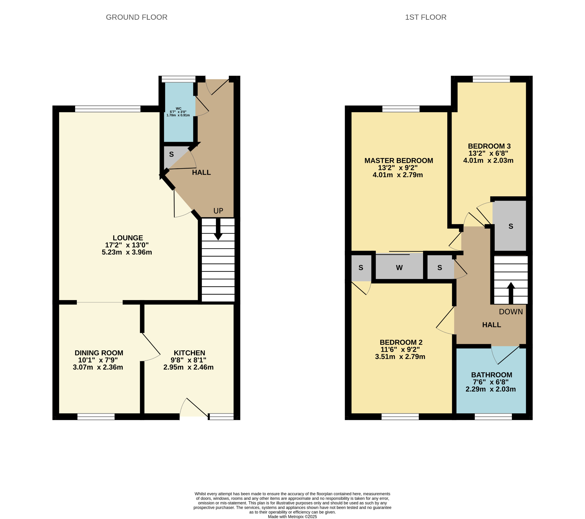 3 bed semi-detached house for sale in Whinhill Gardens, Glasgow - Property Floorplan