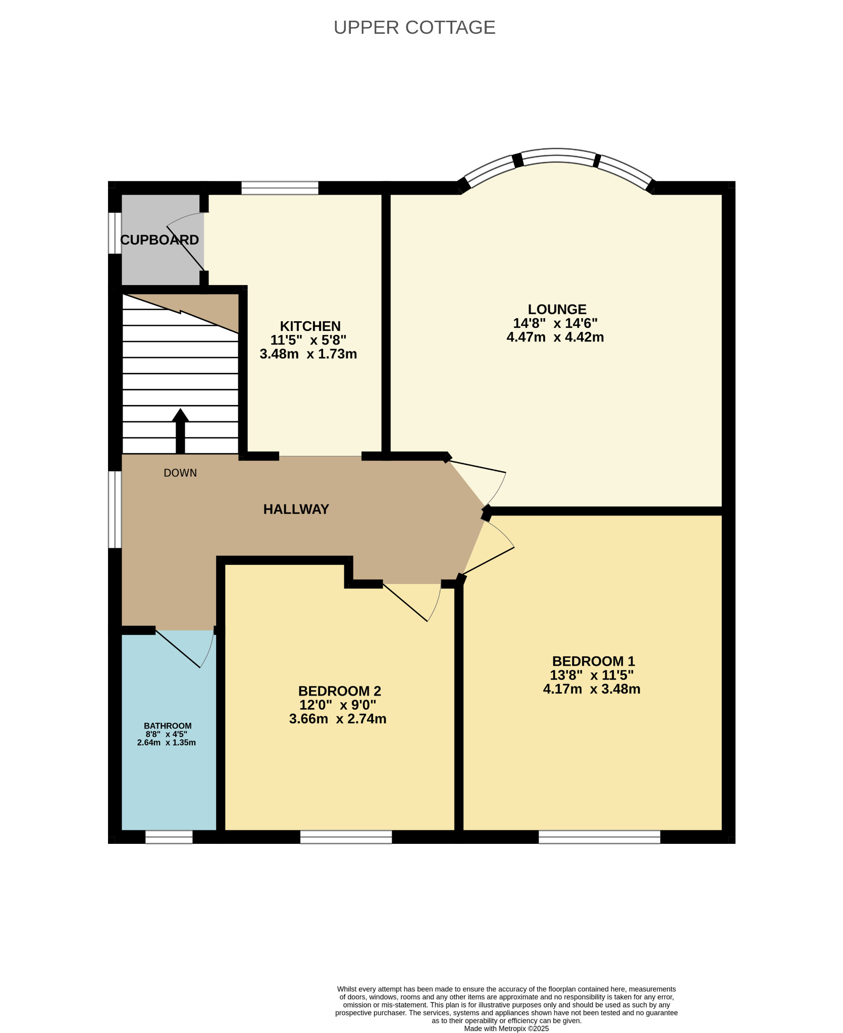 2 bed flat for sale in Ravelston Street, Glasgow - Property Floorplan