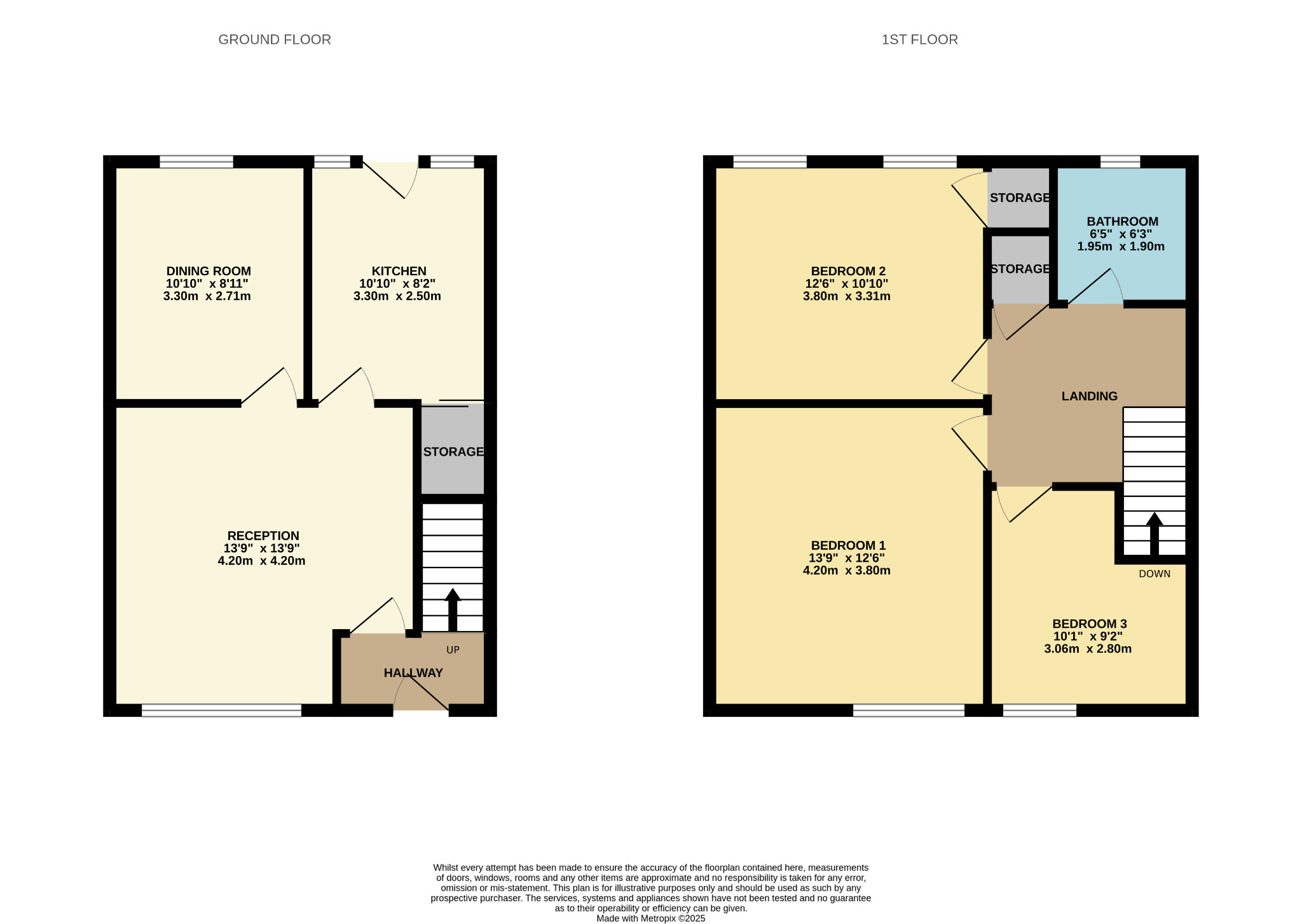 3 bed terraced house for sale in Alness Crescent, Glasgow - Property Floorplan
