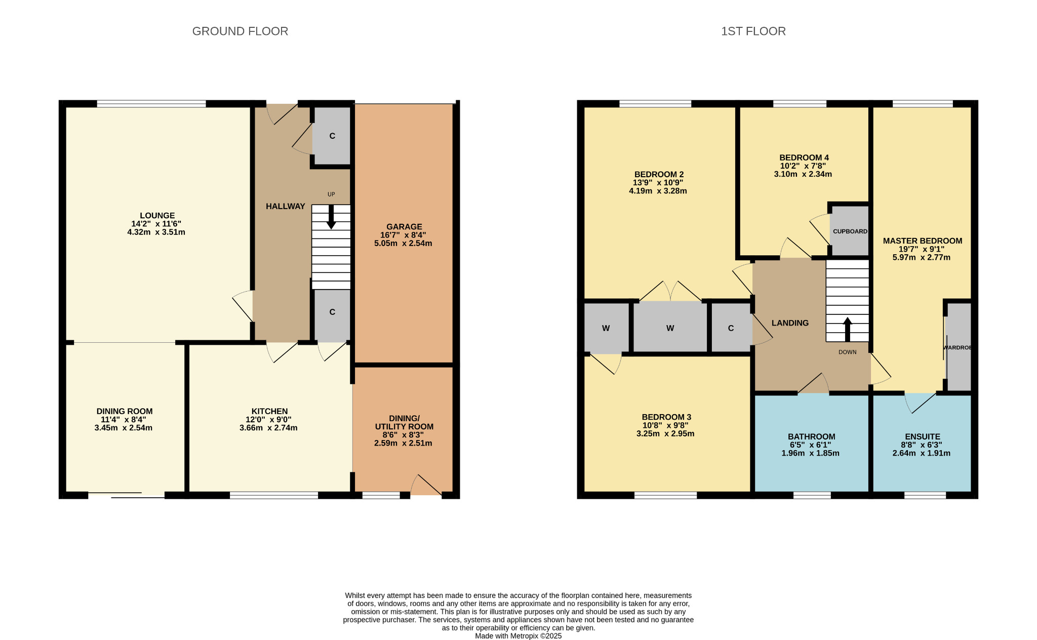 4 bed semi-detached house for sale in Mulben Terrace, Glasgow - Property Floorplan