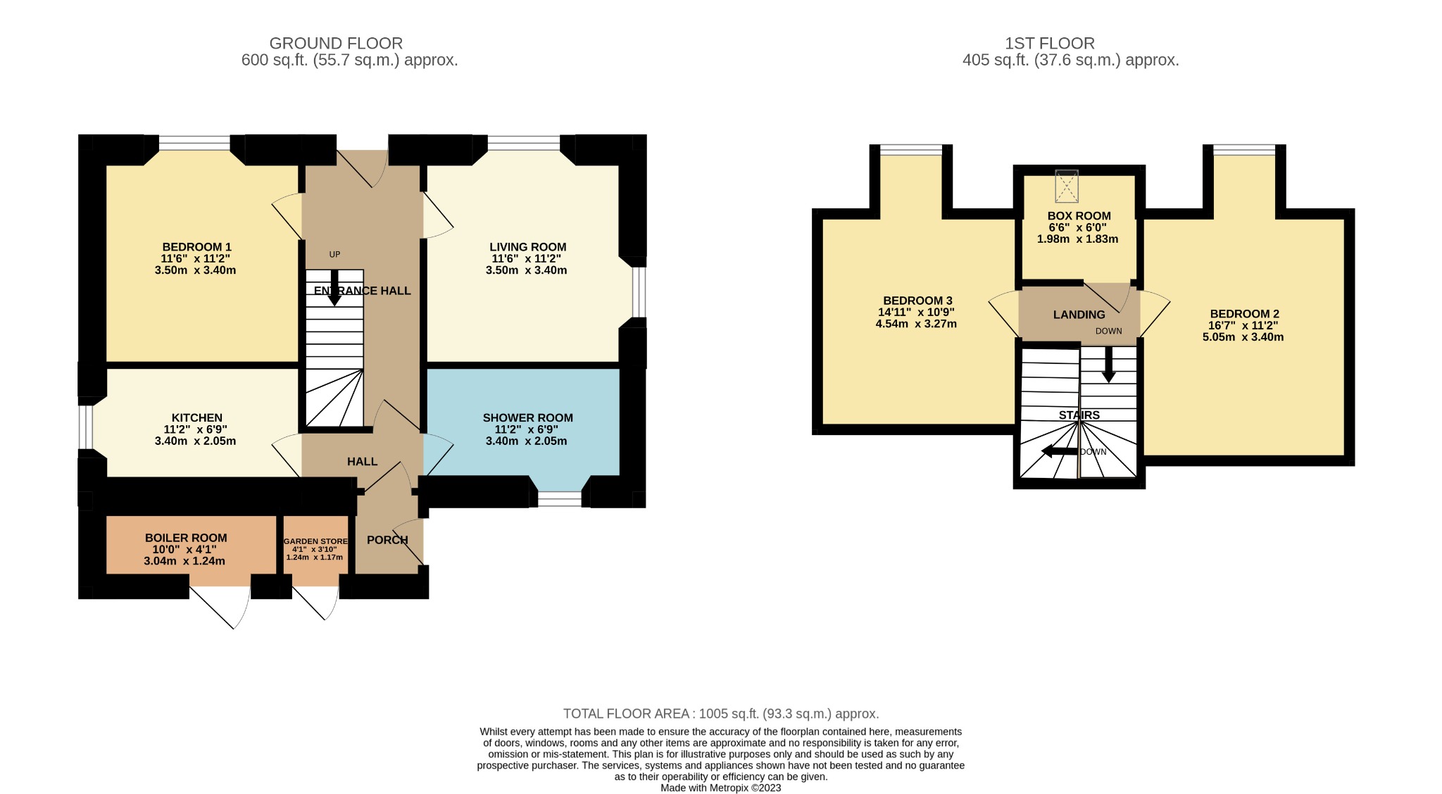 3 bed detached house for sale, Dunoon - Property floorplan