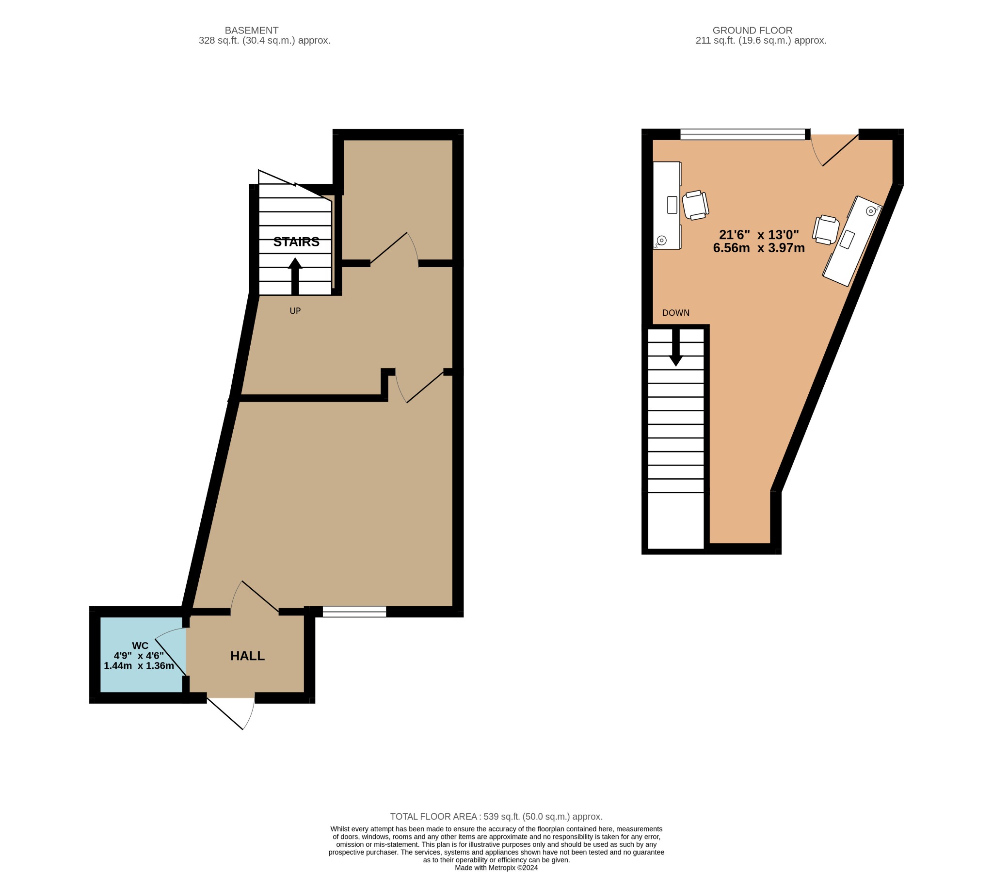 For sale in Argyll Street, Argyll and Bute - Property Floorplan